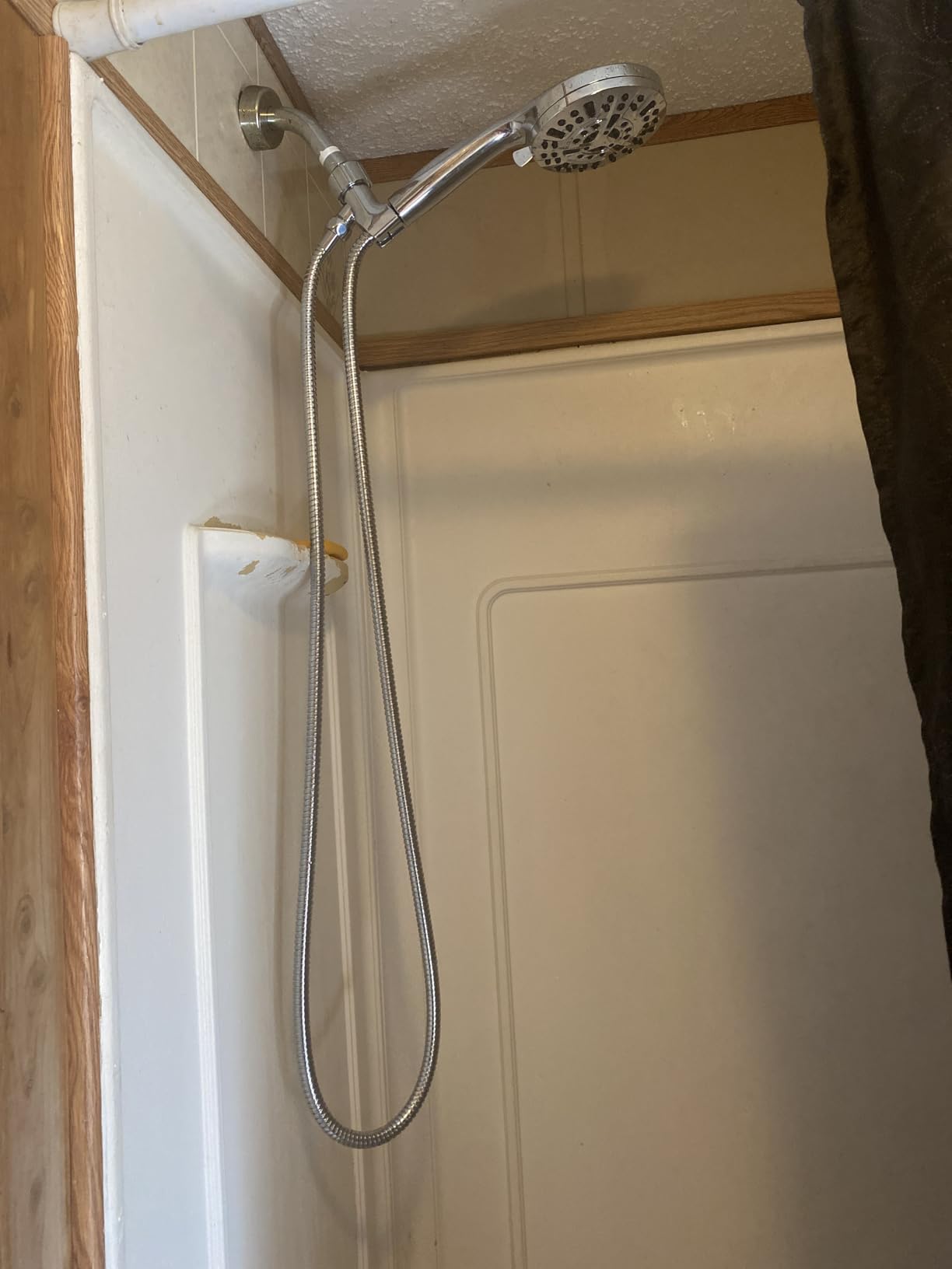 9 Functions High Pressure Shower Head with Handheld, Built-in Pause Mode & Power Wash, Non-Clogging Nozzles, 6ft Hose & Bracket customer photo 2