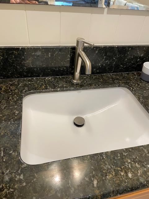 Delta Nicoli Brushed Gold Bathroom Faucet 1 Hole, Single Hole Bathroom Sink Faucet for Vanity, Push-Pop Drain Assembly, Champagne Bronze 15849LF-CZ customer photo 1