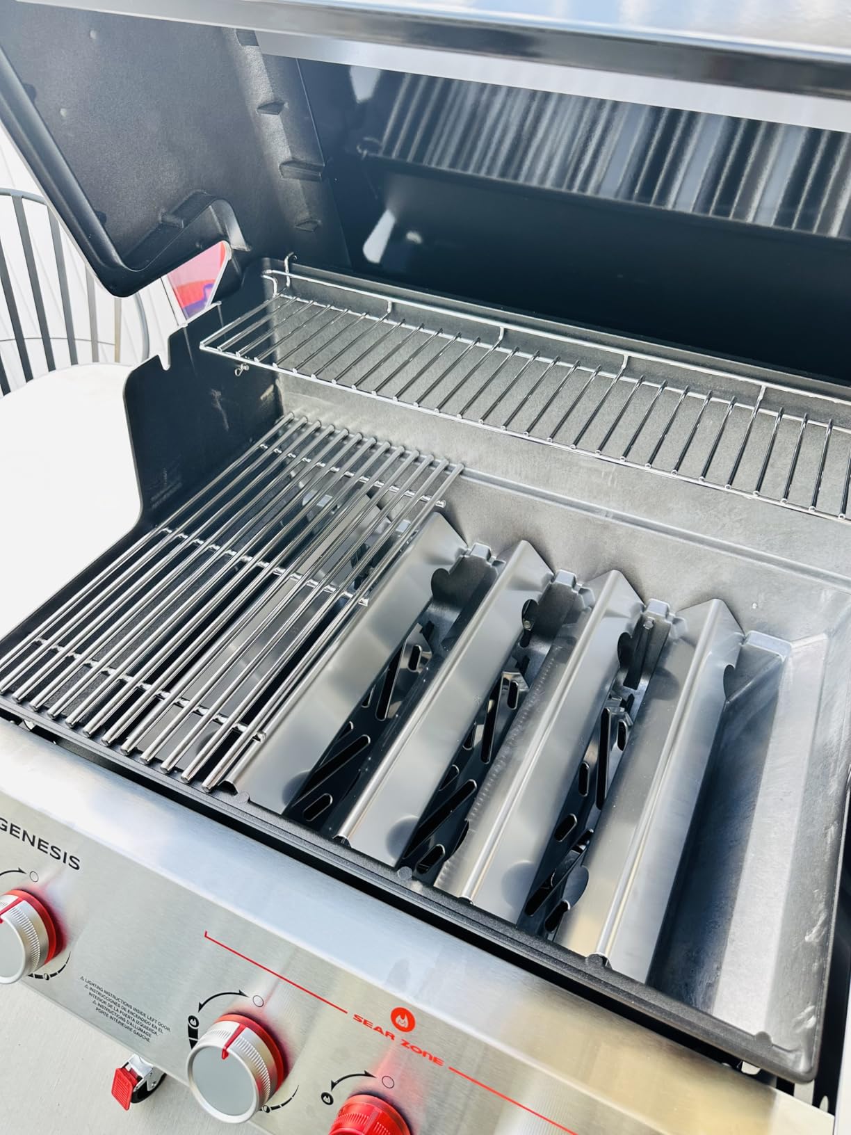 Weber Rust-Resistant Griddle Insert | Fits Searwood & Select Large Spirit Grills, Pre-Seasoned Carbon-Steel Griddle Insert for Outdoor Flat-Top Cooking customer photo 1