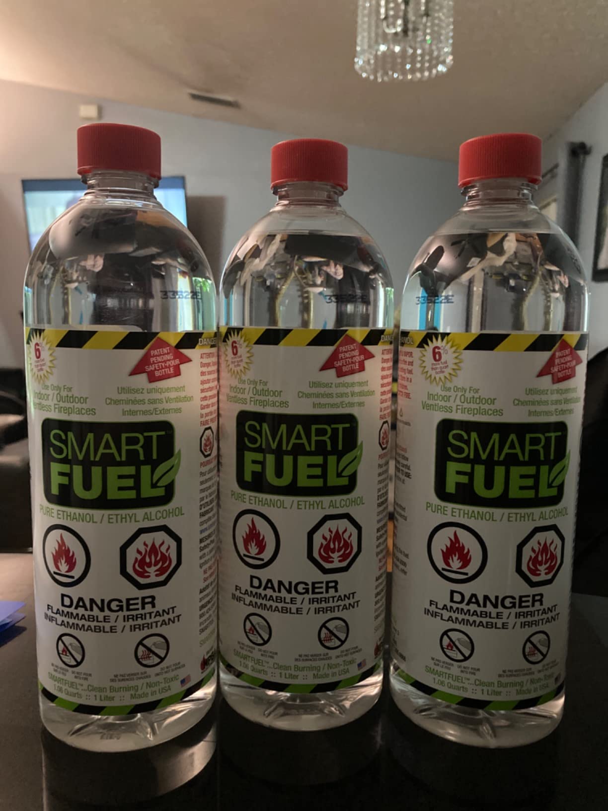 Smart Fuel Bioethanol Fuel for Fireplaces and Stoves - 1 Liter customer photo 2
