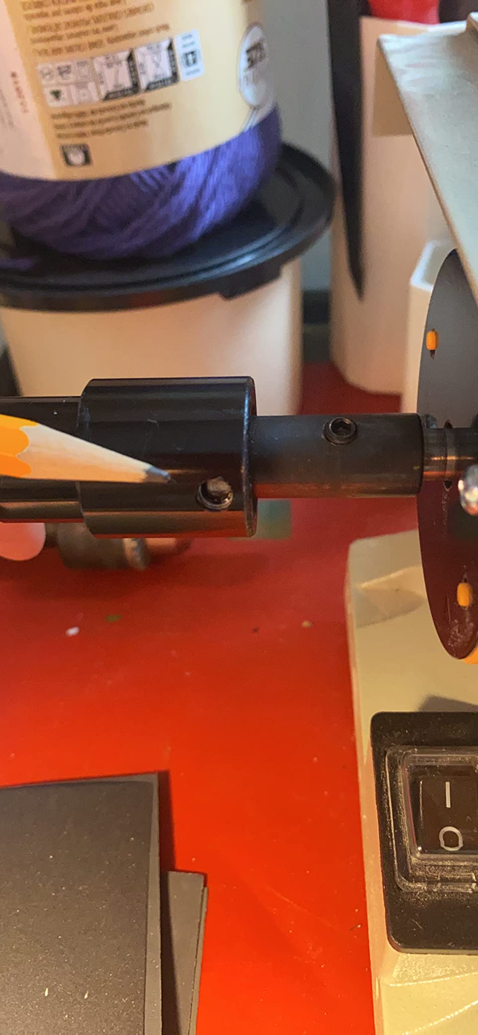 Lapidary Wet Saw with 100 cm Flexible Shaft 110V for Rock Cutting | 200W 30mm Jewelry Cutting Machine, Water Drip System, 0-10000 RPM customer photo 1