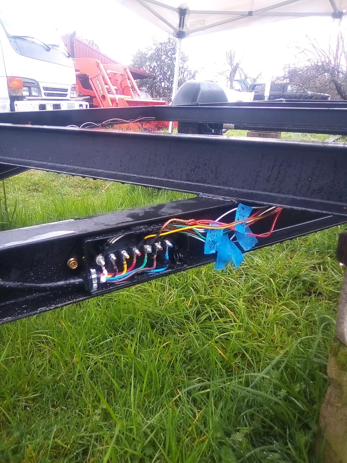 CheeMuii 8FT 7 Way Trailer Wiring Harness Kit & Junction Box 7 Trailer Cord customer photo 2