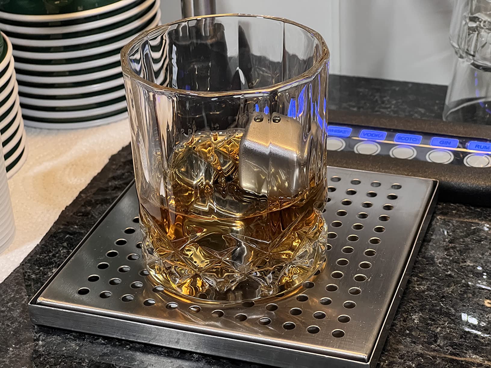 Gencywe Crystal Whiskey Glasses Set of 8 (Buy 6, get 2 Free), 11 OZ Old Fashioned Whiskey Glasses, Bourbon Cocktail Rocks Glasses customer photo 2