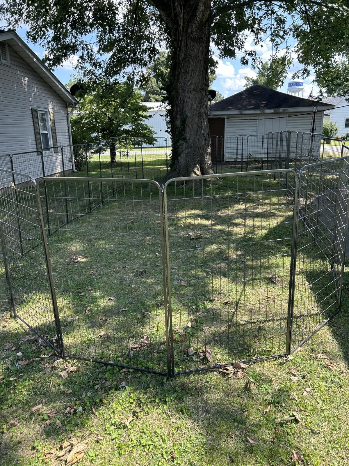 Kfvigoho Dog Playpen Outdoor Extra Wide 12 Panels Heavy Duty Dog Fence 40