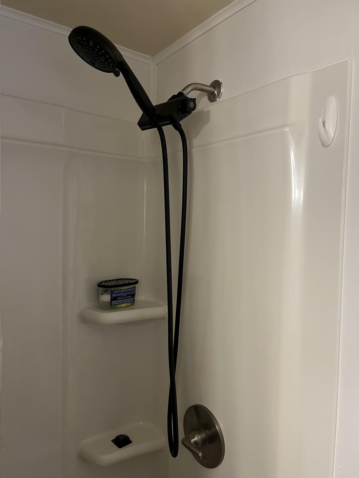 Filtered Shower Head with Handheld Combo - Dual 2-in-1 Spa System with Massage Shower and 10 Modes Hand Held Shower High Pressure with Built in Power Wash Mode (Chrome) customer photo 2
