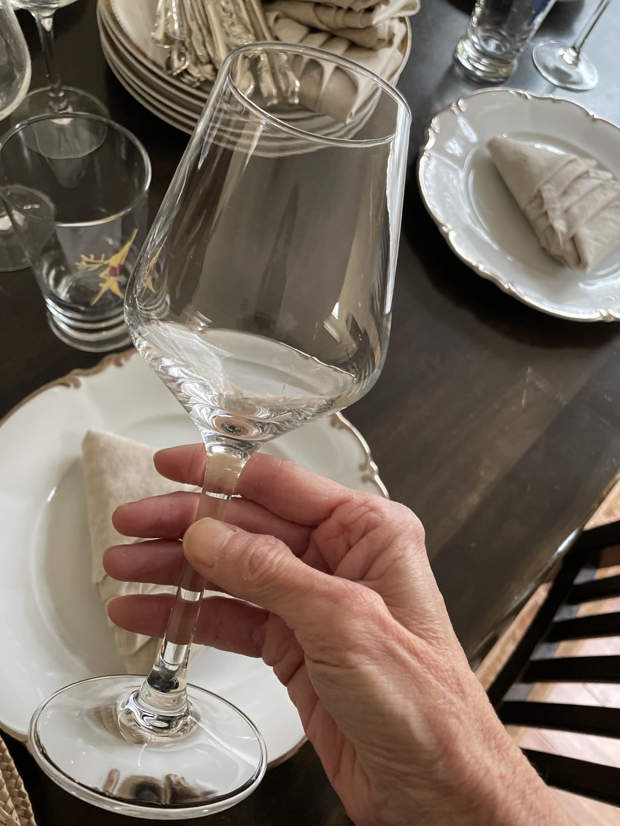 Wine Glasses Set of 12, 12oz Clear Red/White Wine Cup, Long Stem Wine Glasses for Party, Wedding and Home customer photo 2