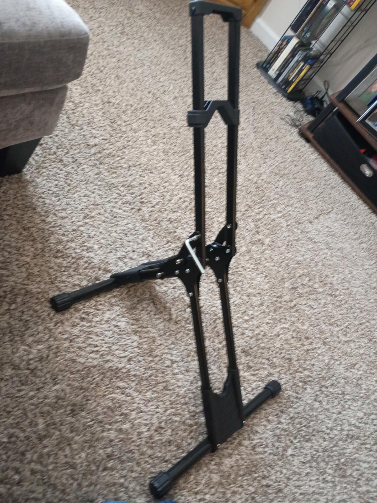 CHEPARK Bike Floor Stand Rack- Indoor Bike Stand for Garage/Home - Bike Storage Bicycle Parking Rack Fit 20