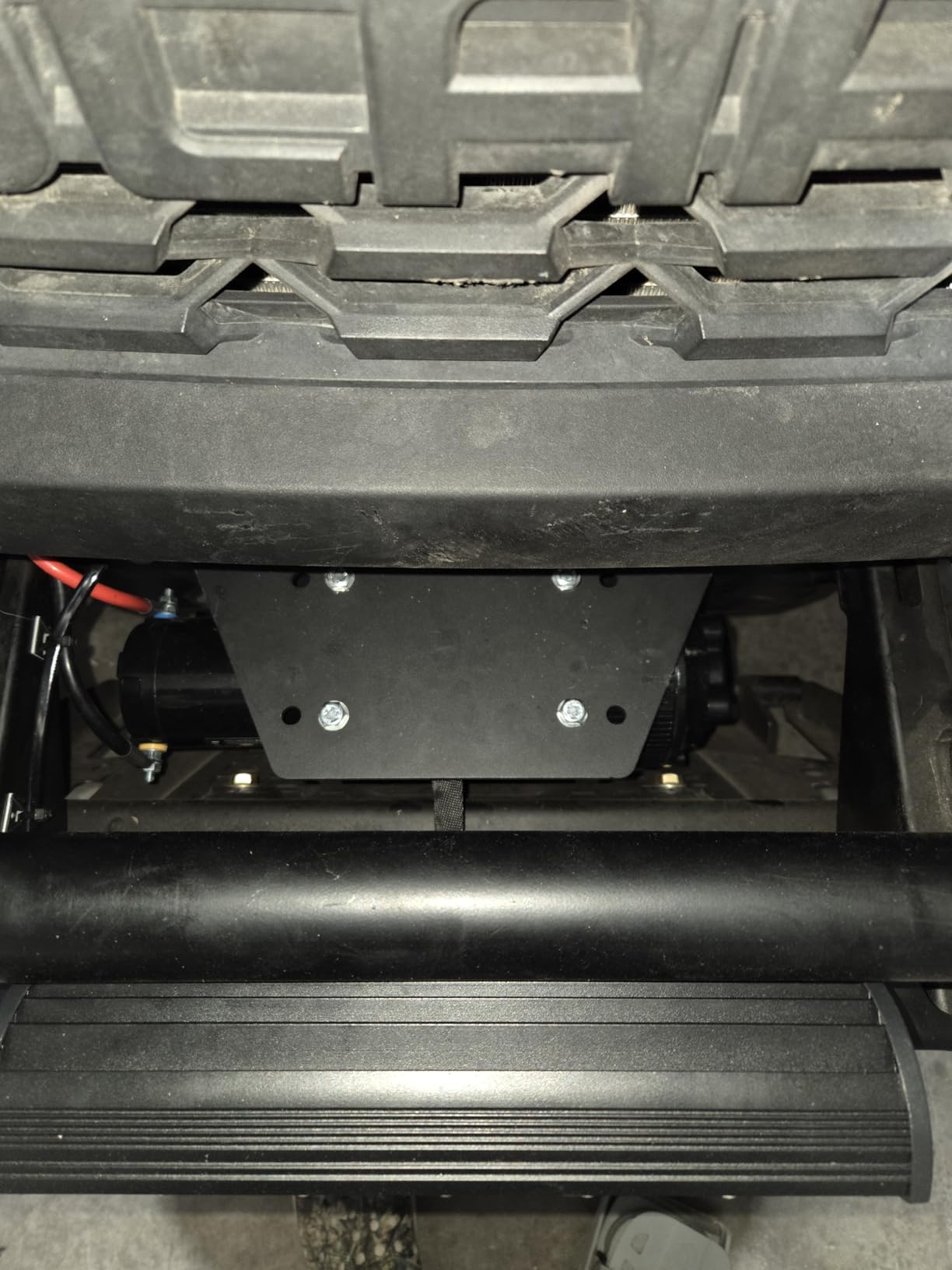 WeiSen Winch Mount Plate Fit for Polaris Ranger 1000 900 XP Crew 2013-2026 customer photo 1