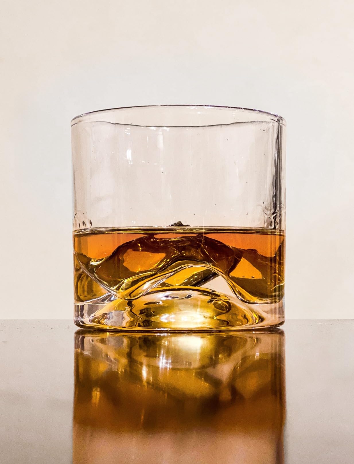 LIITON Mount Fuji Whiskey Glasses, Set of 2, 10oz, Bourbon Glass | Thick Freezable Crystal Rock Glasses, Old fashioned Whiskey Gifts for Men, Cocktails, Scotch Glasses customer photo 1