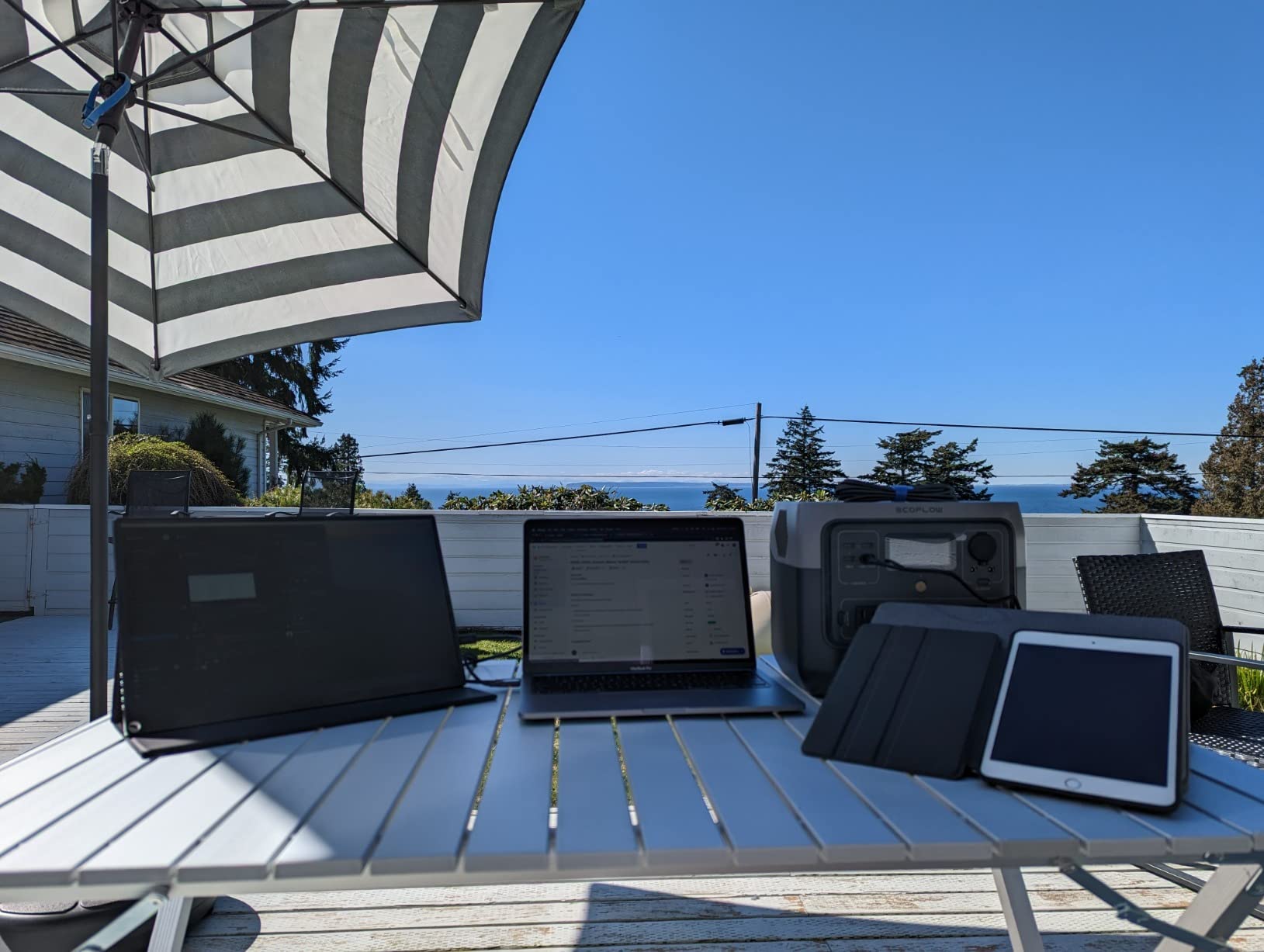 EF ECOFLOW Portable Power Station RIVER 2 Pro, 768Wh 800W, 70 Min Fast Charging, LiFePO4 Battery, 4 AC Outlets, X-Boost 1600W Solar Generator for Outdoor Camping (Solar Panel Optional) customer photo 1