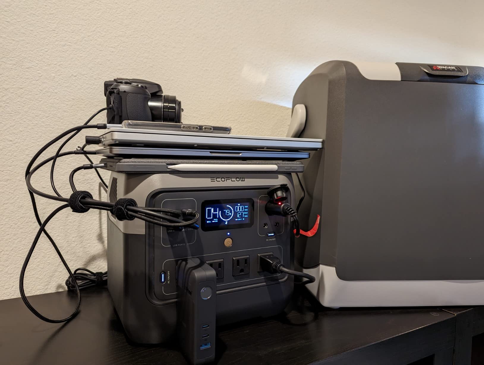 EF ECOFLOW Portable Power Station RIVER 2 Pro, 768Wh 800W, 70 Min Fast Charging, LiFePO4 Battery, 4 AC Outlets, X-Boost 1600W Solar Generator for Outdoor Camping (Solar Panel Optional) customer photo 2