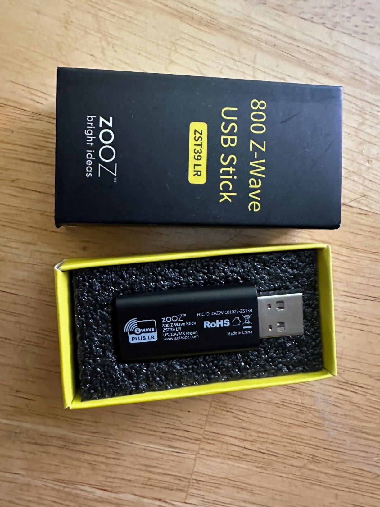 Zooz 800 Series Z-Wave Long Range S2 USB Stick ZST39 LR, Great for DIY Smart Home (Use with Home Assistant or HomeSeer Software) customer photo 2