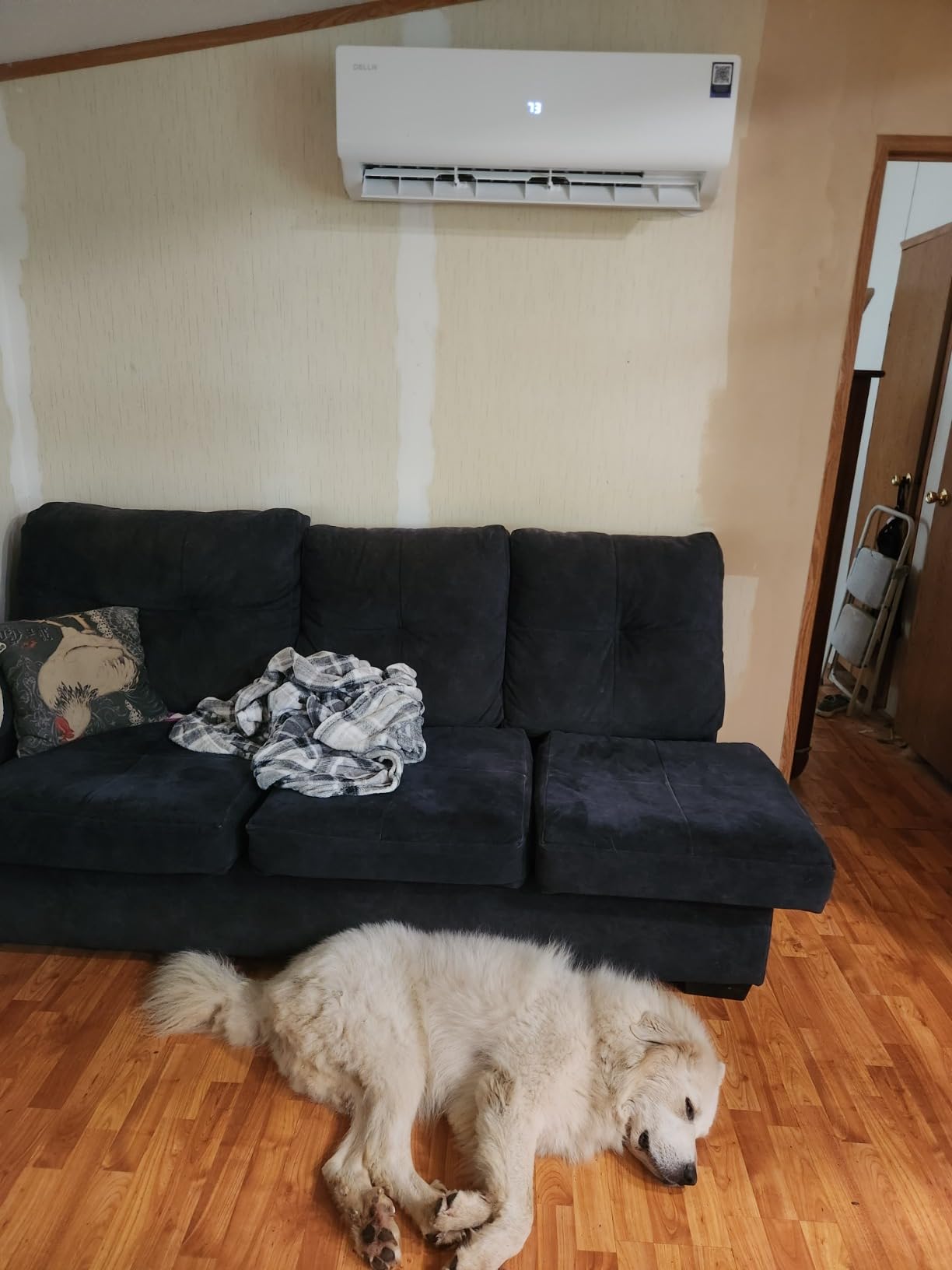DELLA Vario Series 18000 BTU Wifi Mini Split AC, Work with Alexa 21 SEER2 Cools Up to 1000 Sq.Ft, Energy Efficient 230V Ductless Inverter System with 1.5 Ton Pre-Charged Heat Pump & 16.4ft Kit customer photo 1