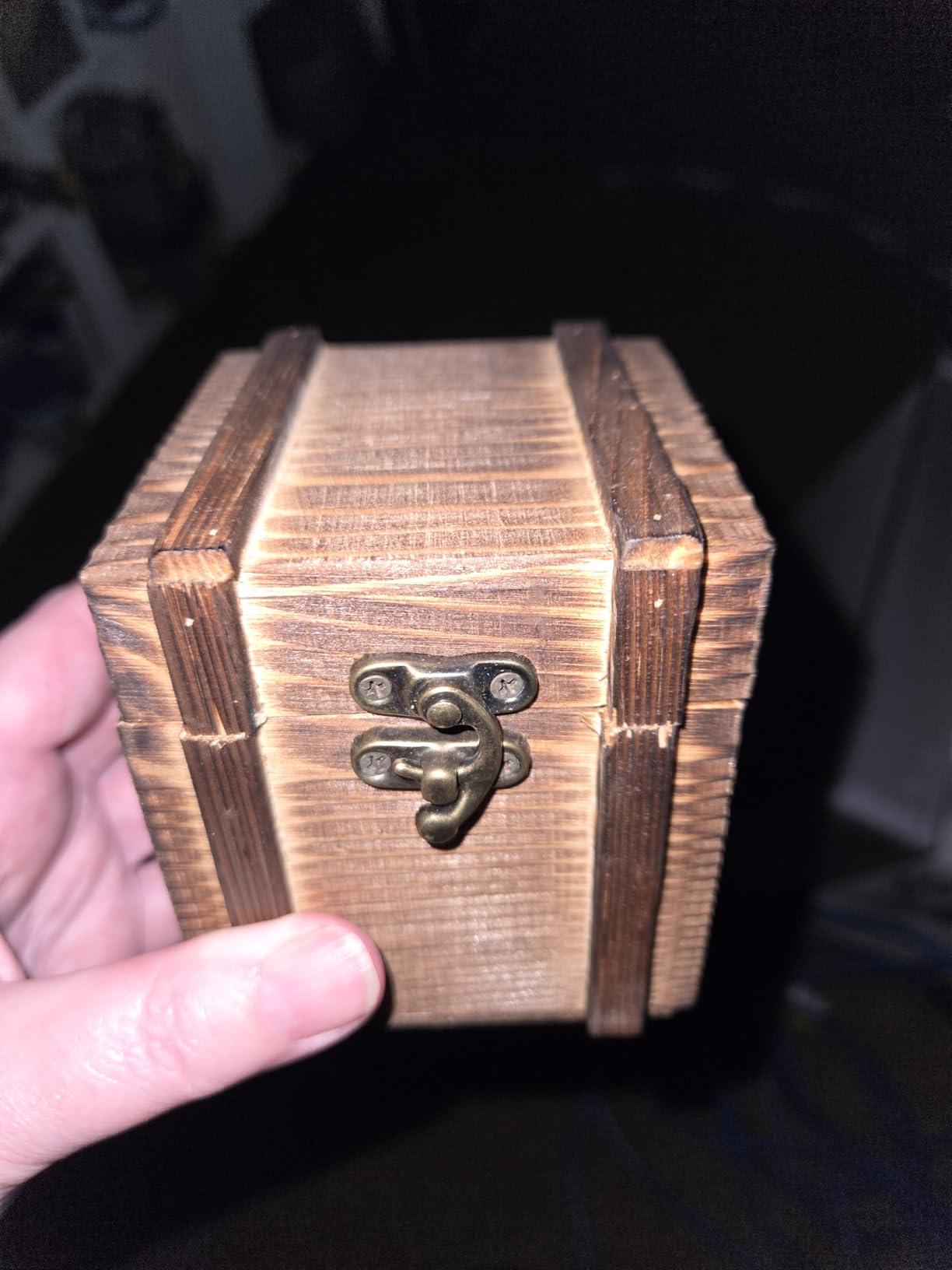 Gifts for Men Dad Father's Day, Birthday Gift from Daughter Son Wife Kids, Whiskey Stones with Wooden Box, Unique Ideas for Him Husband, Cool Bourbon Gadget customer photo 1