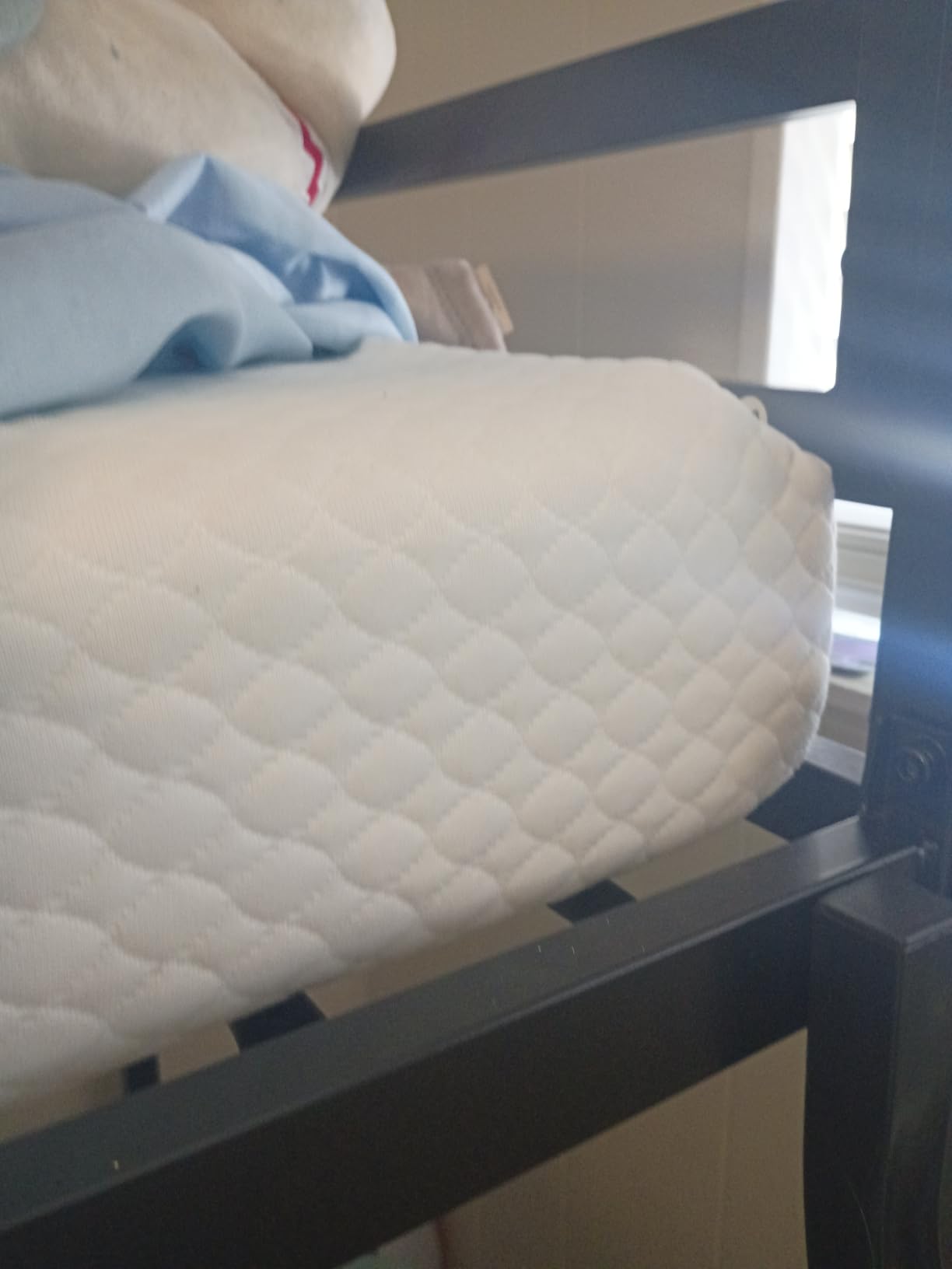 FDW | 5 Inch Twin Mattress | Medium Firm | Gel Memory Foam | White customer photo 2