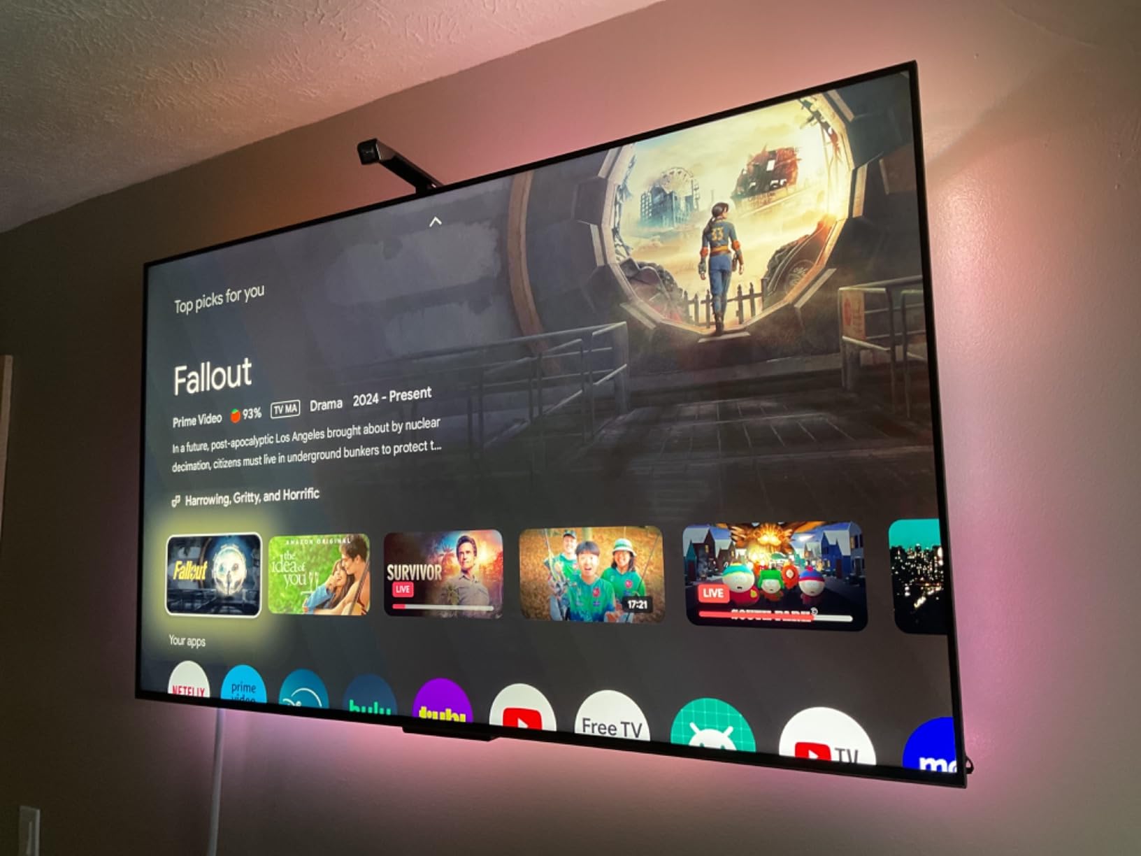 TCL 55-Inch Q7 QLED 4K Smart Google TV (55Q750G) 2023 Model with Dolby Vision & Atmos, HDR Ultra, 120Hz, Game Accelerator up to 240Hz, Voice Remote customer photo 1