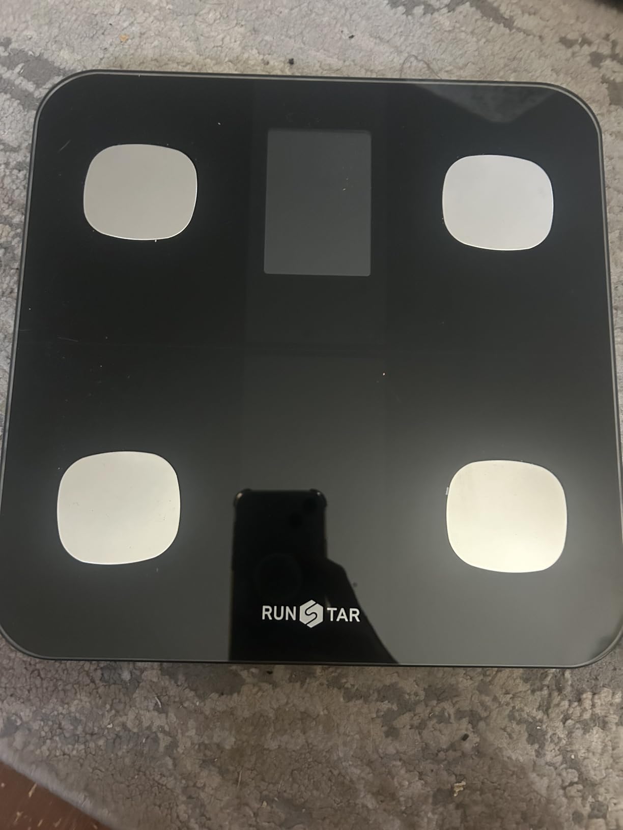 RunStar Smart Scale for Body Weight, High Accuracy Digital Bathroom Scale with Large Display for BMI Muscle Mass Heart Rate, 22 Body Composition Analyzer Sync with Fitness App, 400lb customer photo 1