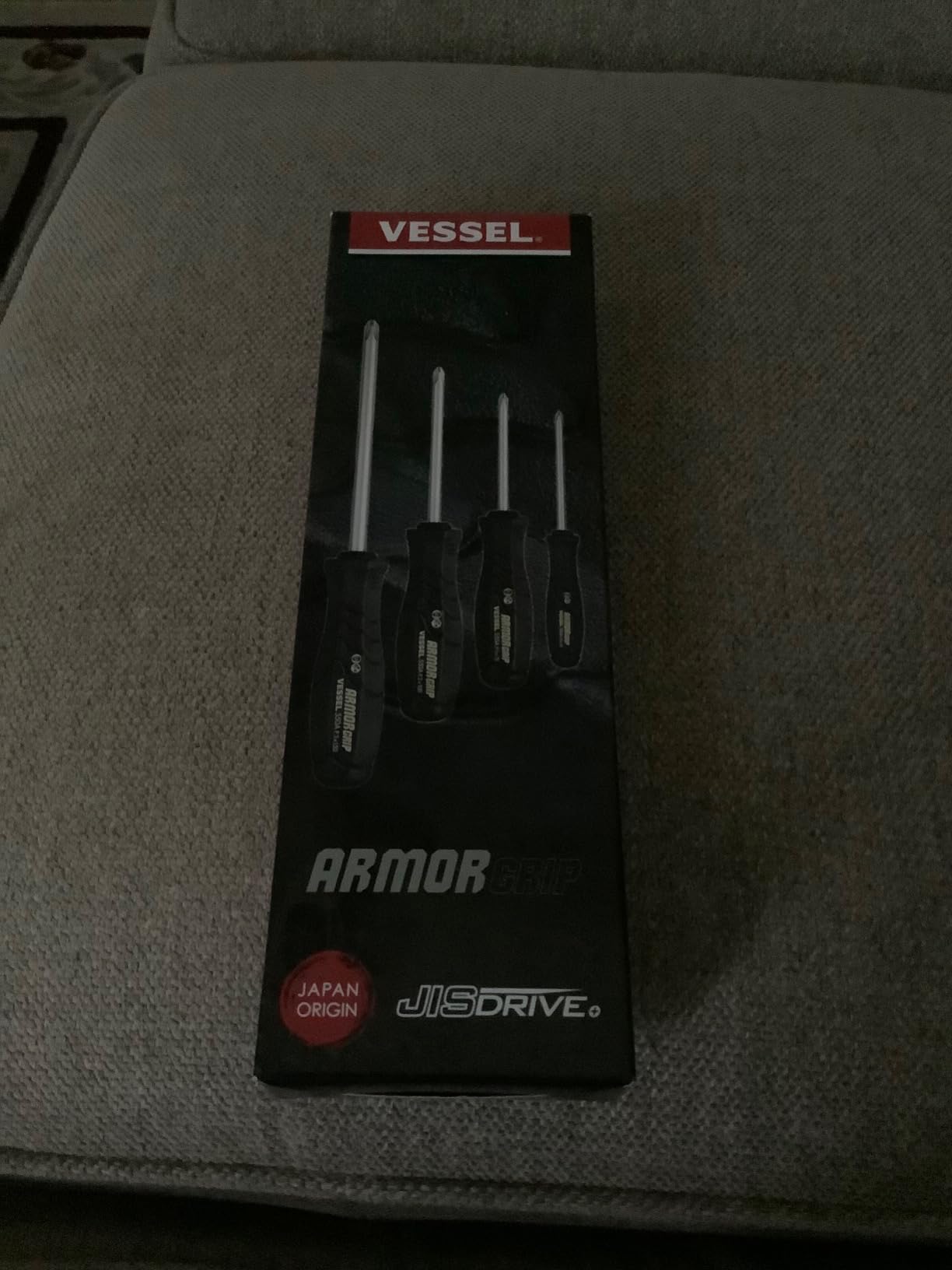 VESSEL ARMOR GRIP JISDRIVE Screwdriver 4PC. Set customer photo 1