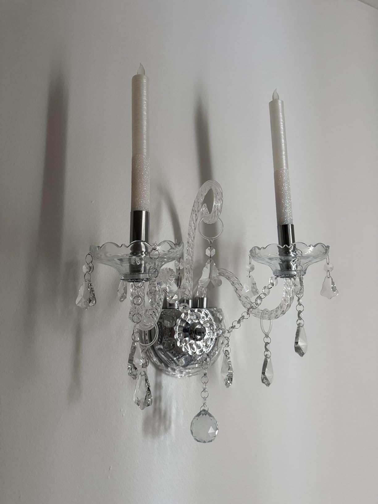 Gorgeous Vintage Crystal Chandelier 12-Lights K9 Large Crystal Candle Chandelier Pendant Ceiling Light Fixture for Living Room Dining Room Hallway Entry Chandeliers customer photo 2