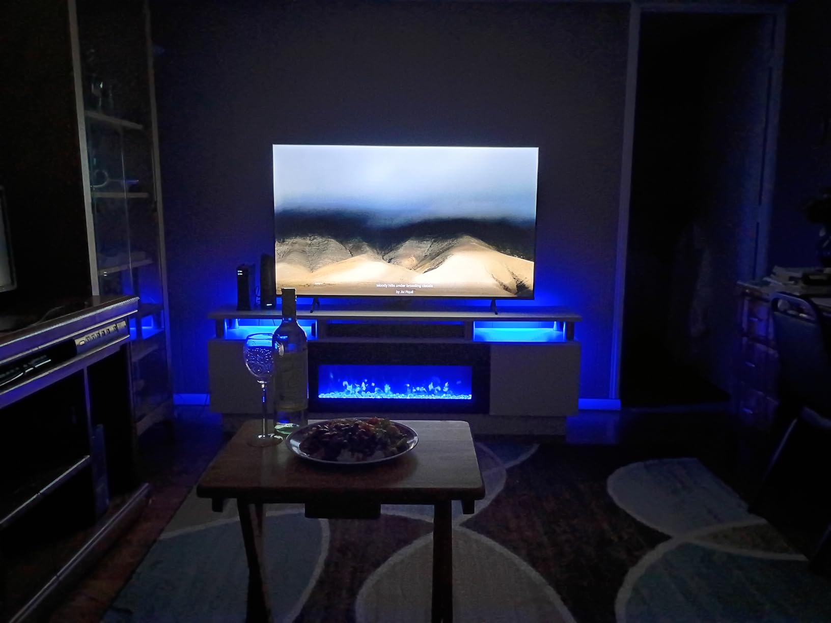 oneinmil Fireplace TV Stand with 36
