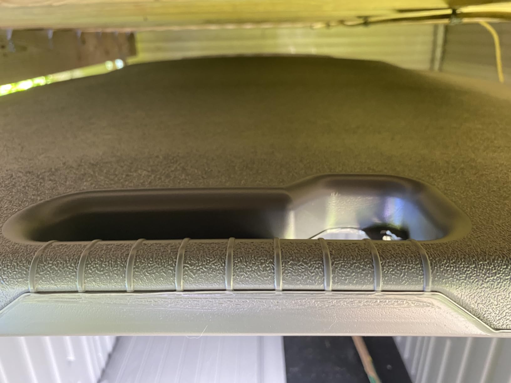 Suncast Horizontal Storage Shed, 98 Cu Ft, Resin, Glidetop, Sliding Lid customer photo 2