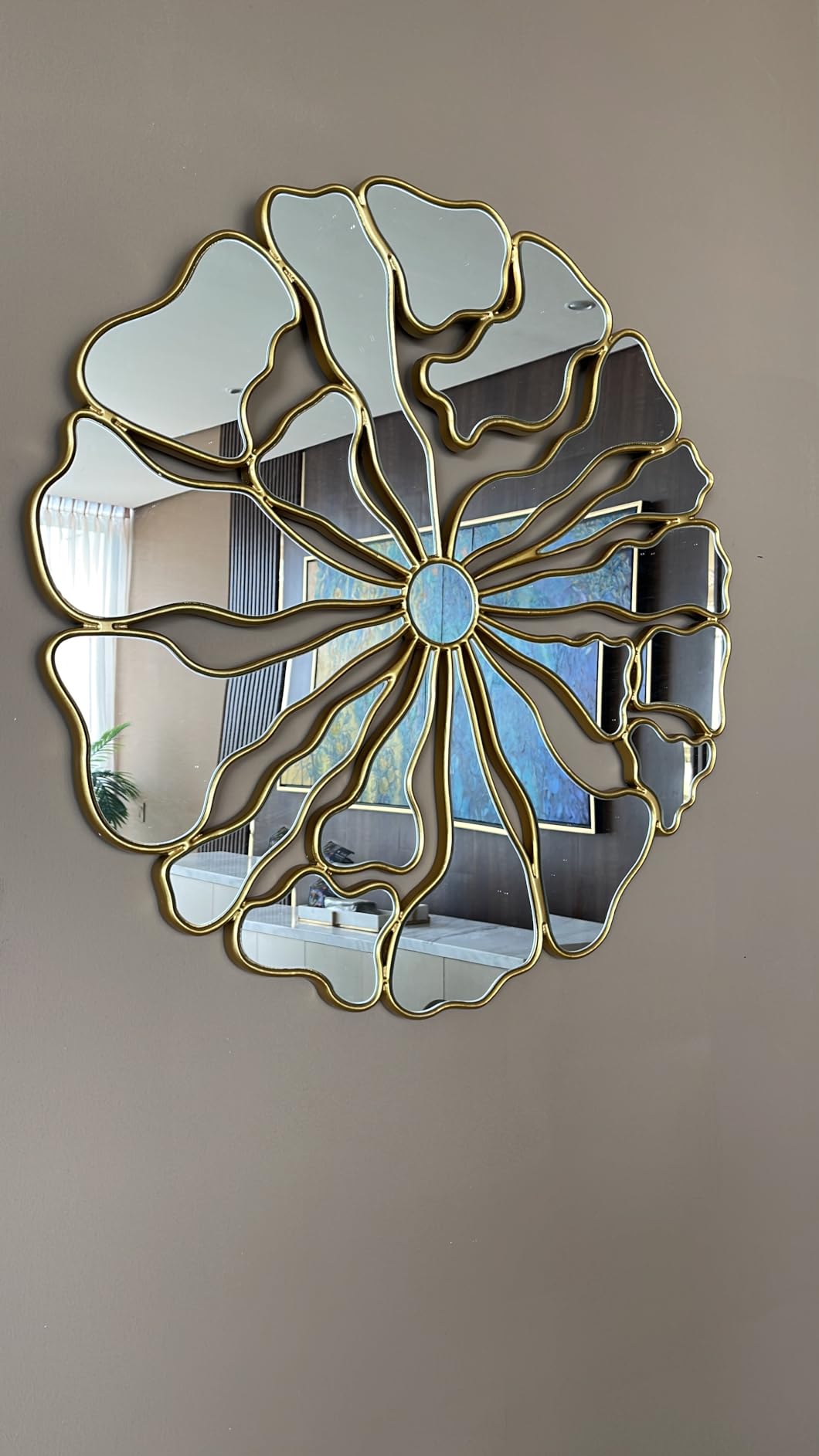 Gold Wall Mirrors Decorative, 32