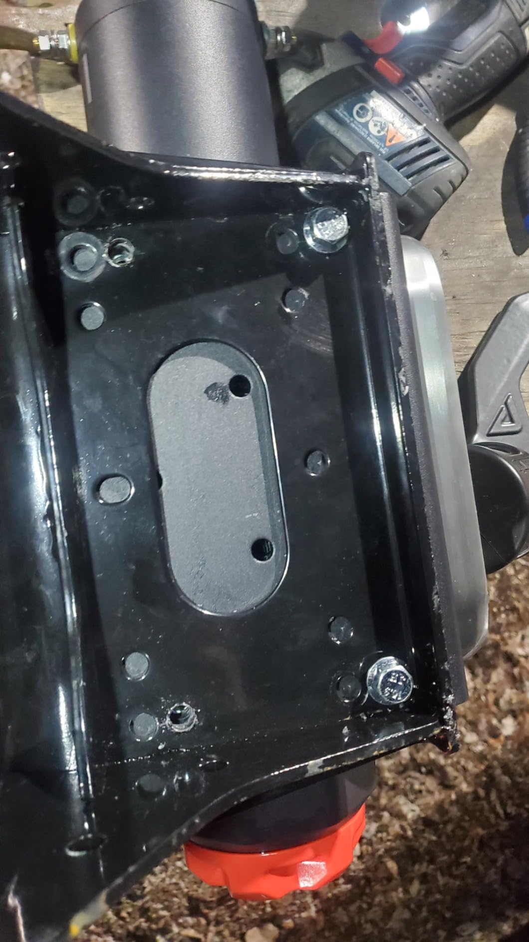 Extreme Max 5600.3285 UTV Winch Mount for Kawasaki Mule PRO, FXT, DXT, FX, and DX customer photo 2