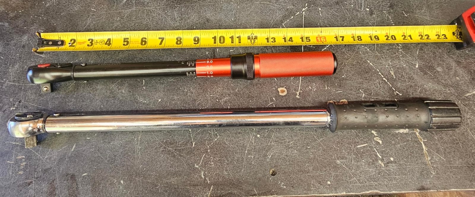 Hairich Torque Wrench 1/2 Inch Drive Click, 10-170 ft.lb/13.6-230Nm, ±3% High Precision, 72-tooth Dual-Direction customer photo 1