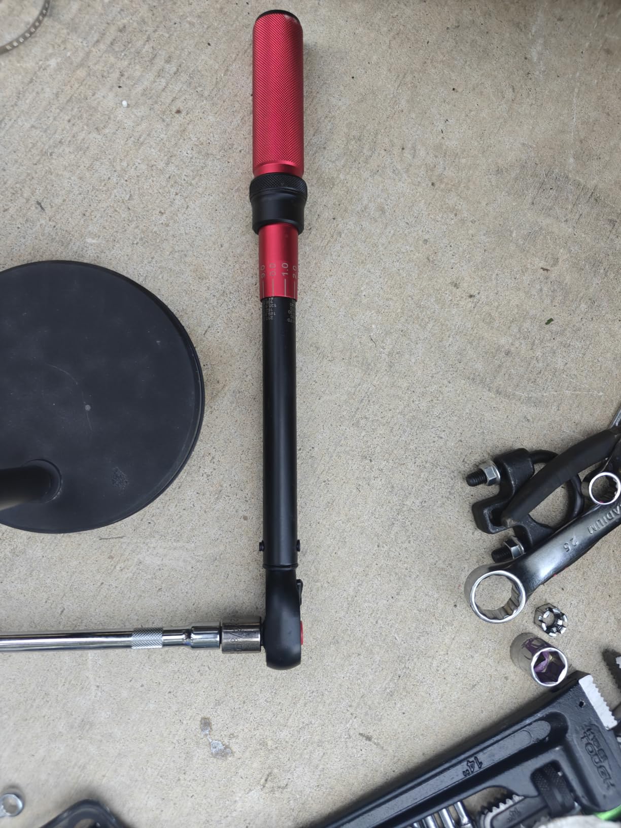 Hairich Torque Wrench 1/2 Inch Drive Click, 10-170 ft.lb/13.6-230Nm, ±3% High Precision, 72-tooth Dual-Direction customer photo 2