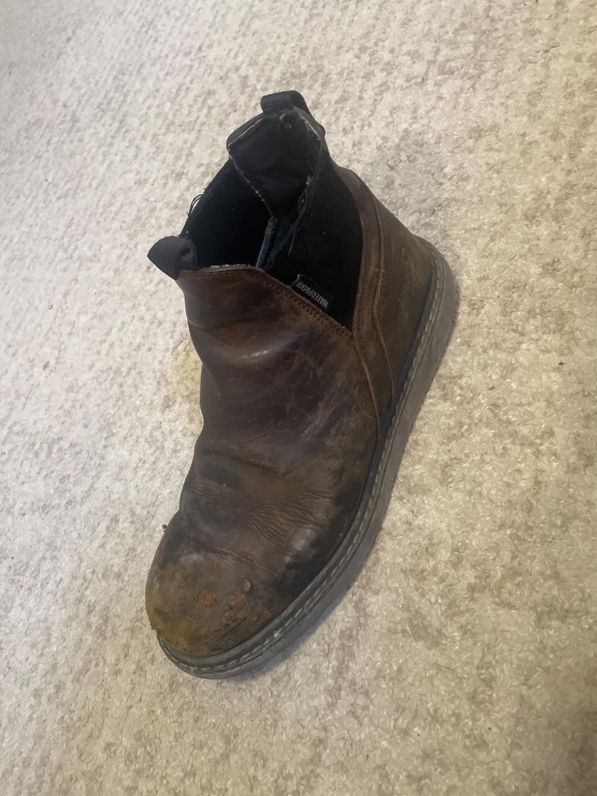 WOLVERINE Men's Trade Wedge Waterproof Romeo Boot | Work Boots customer photo 1