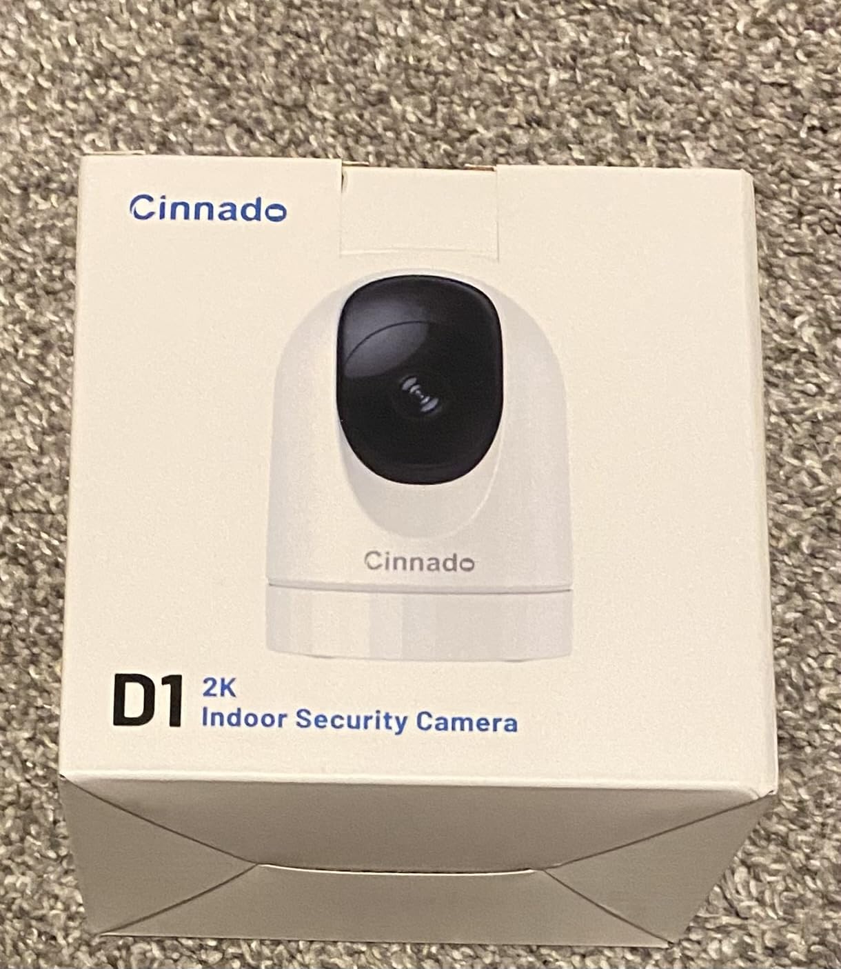 Cinnado 2K Security Camera Indoor for Pet/Dog/Baby with Phone App, D1 1Pack customer photo 1