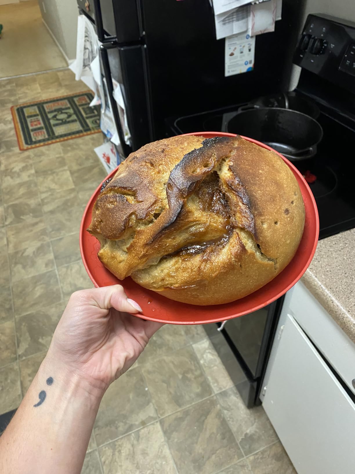 San Francisco Sourdough Starter Culture- 100+ Year Old Dehydrated Heirloom Style Sourdough Starter Kit for Sourdough Bread, Pizza, Buns, Pancakes, Muffins | Easy to follow instructions. By Captain Sourpants customer photo 2