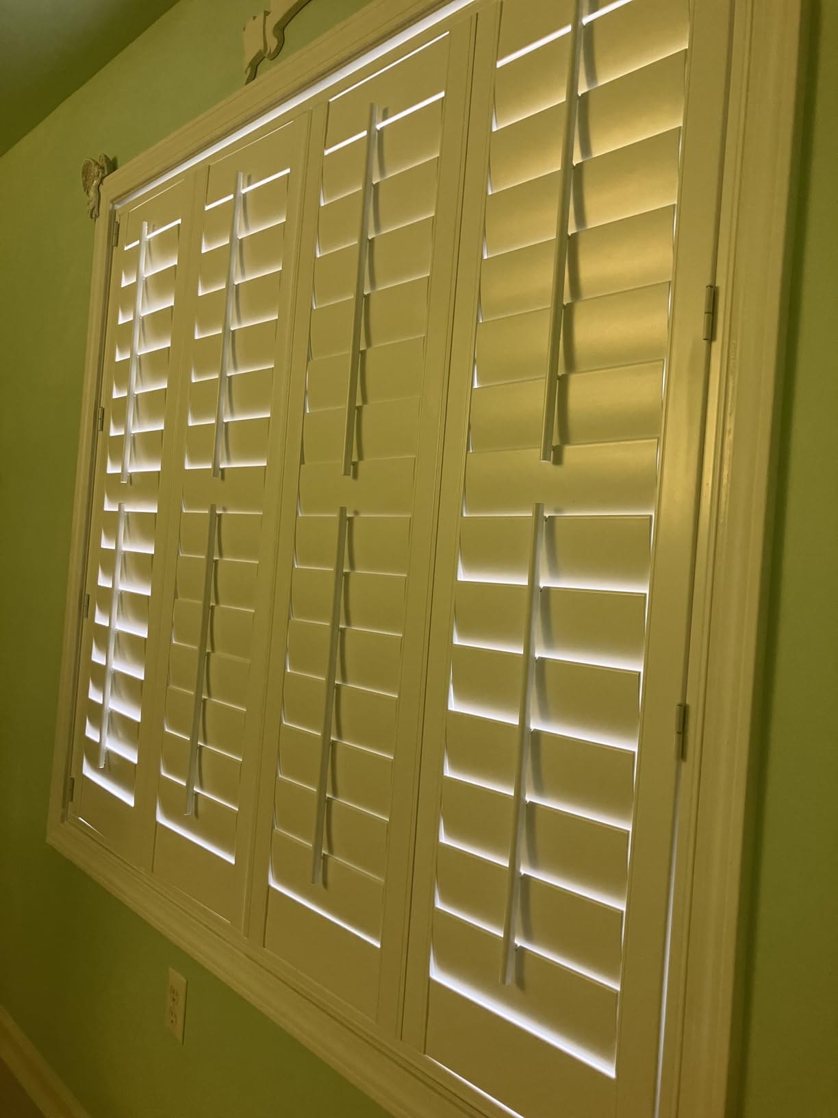 SHUTTER WORKS Plantation Shutters for Interior Windows | Indoor Shutters | Waterproof | Customizable Sizes | Plantation Blinds customer photo 2
