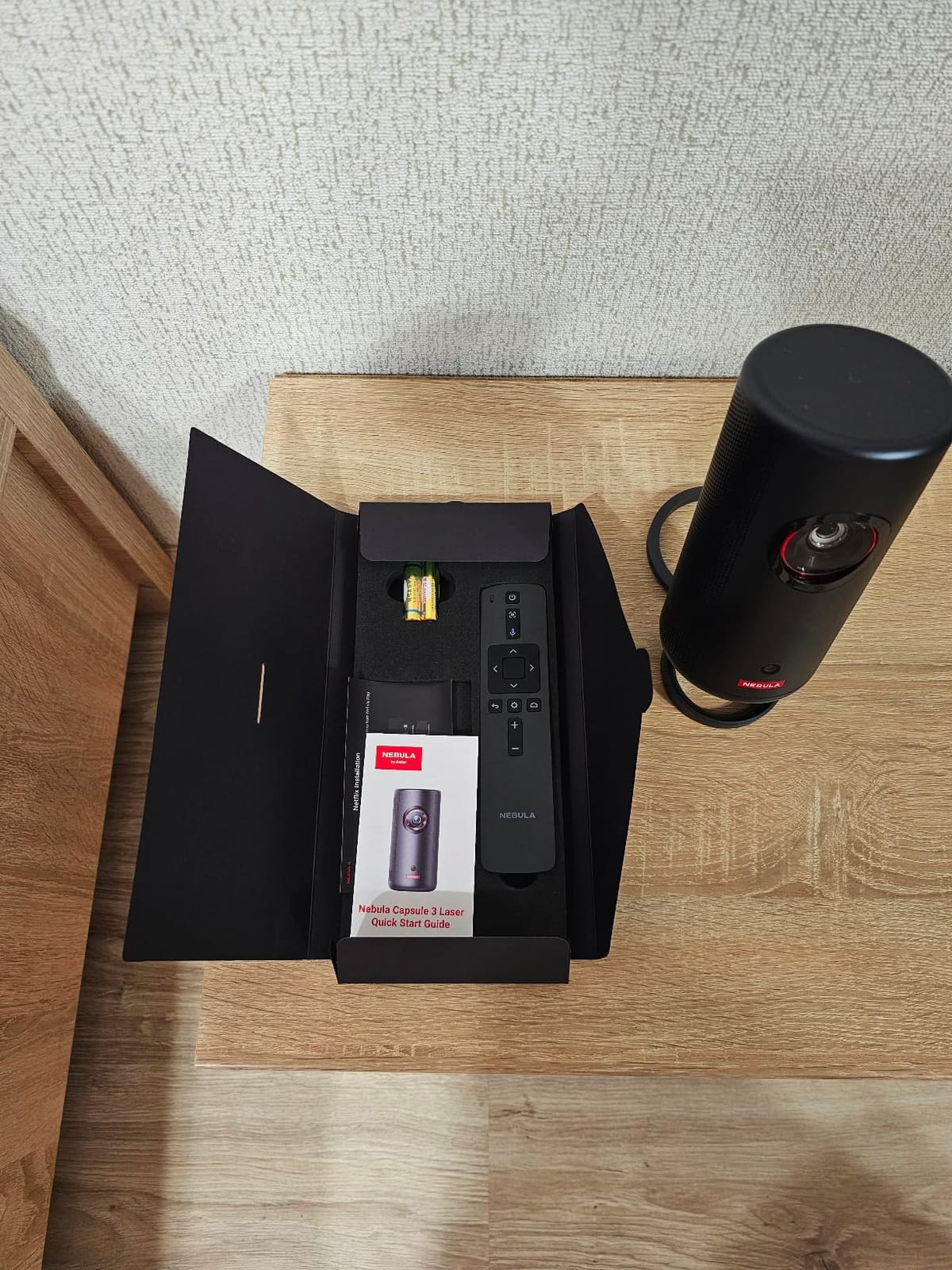 NEBULA Capsule 3 Portable Projector, Netflix-Certified customer photo 1