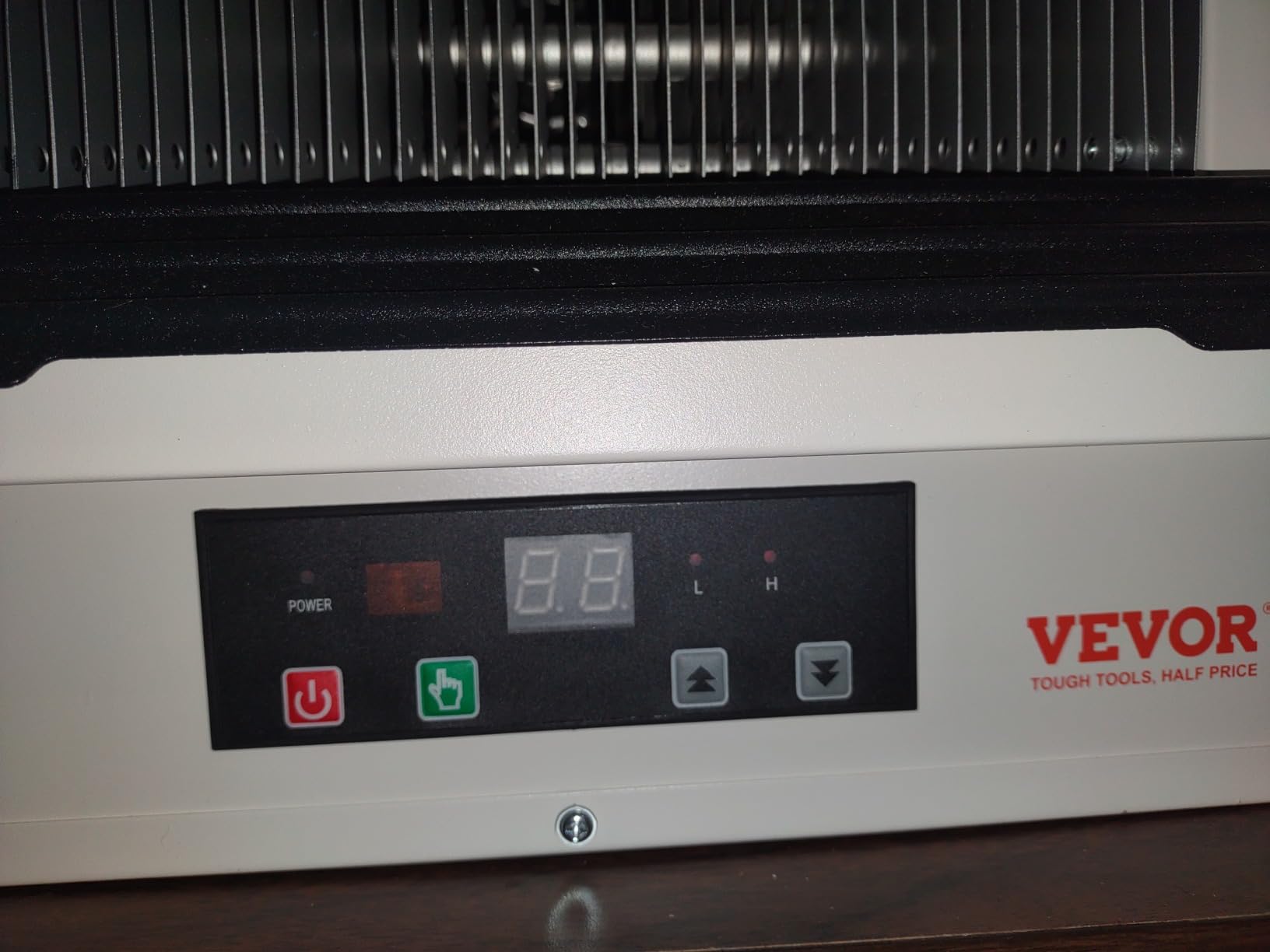 VEVOR Electric Garage Heater, 7500 Watt Digital Fan Forced Wall Ceiling Mount Shop Heater, Remote Control, Overheat Protection, Hardwired Heater with 9 Hour Timer, ETL Listed customer photo 1