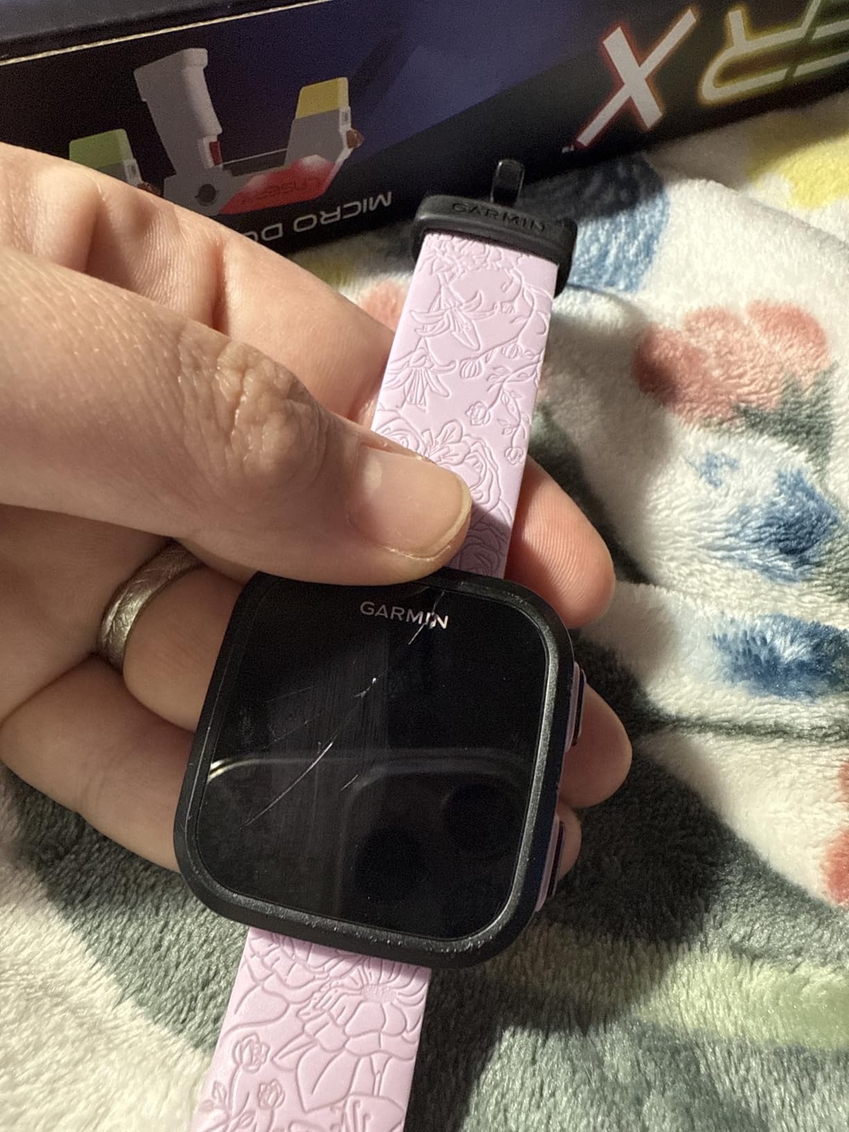 Garmin Bounceâ„¢, Kids Smartwatch, Two-Way Text and Voice Messaging, Location Tracking, Black Camo customer photo 1