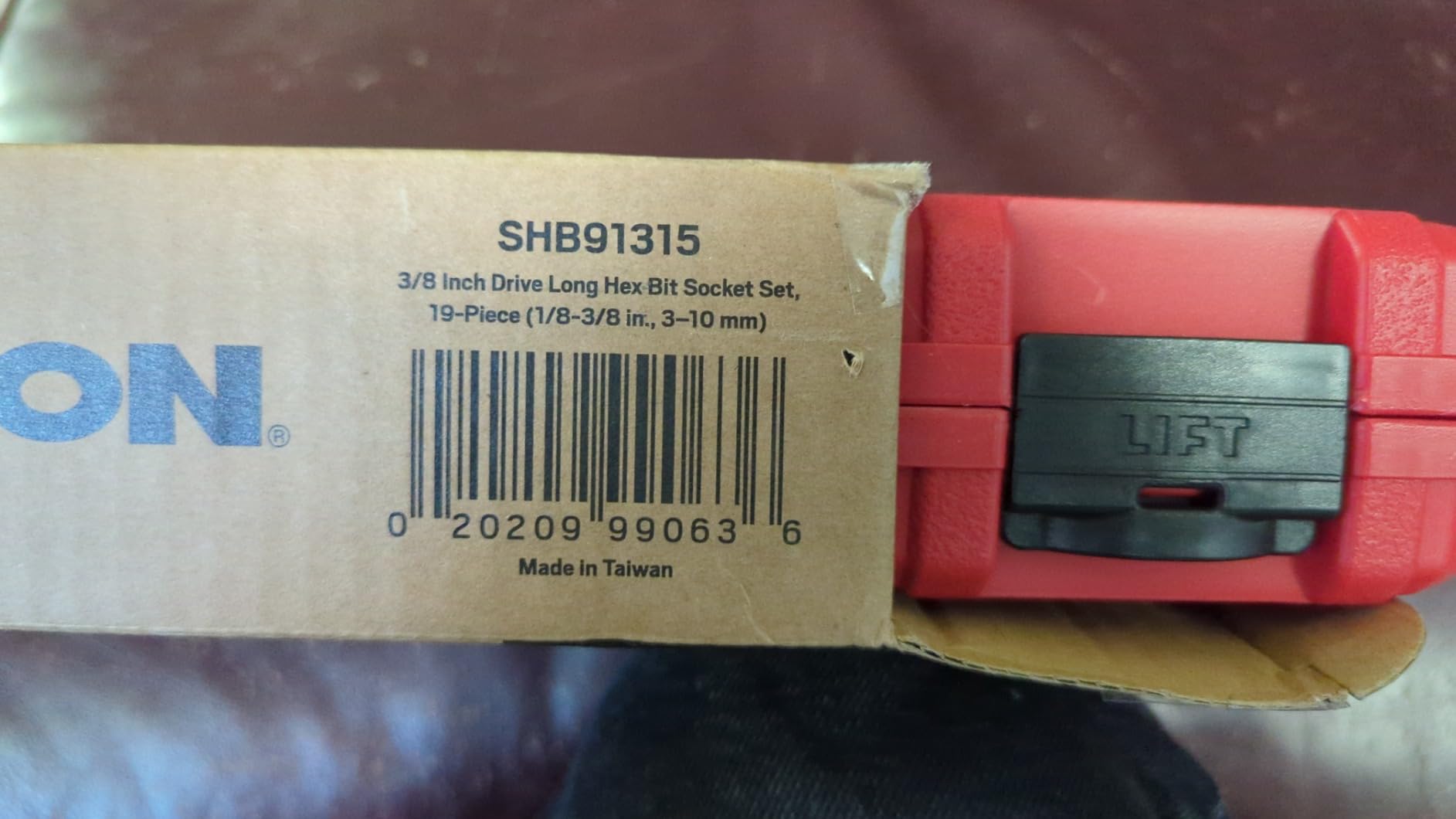 Hex Bit Socket Set with Case, 38-Piece | SHB91316 | 3/8 Inch Drive, (1/8 - 3/8 in., 3 - 10 mm), Case customer photo 2