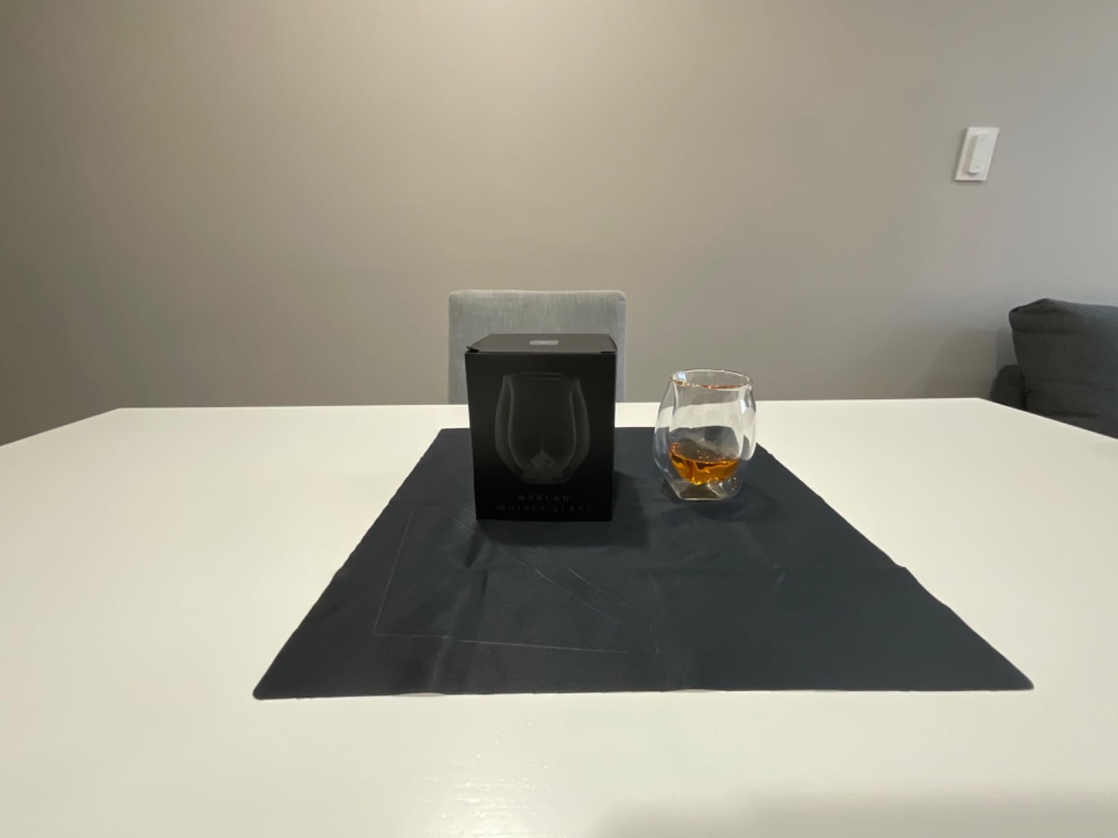 NORLAN WHISKY GLASS (Clear Single Glass with Polishing Cloth) customer photo 1