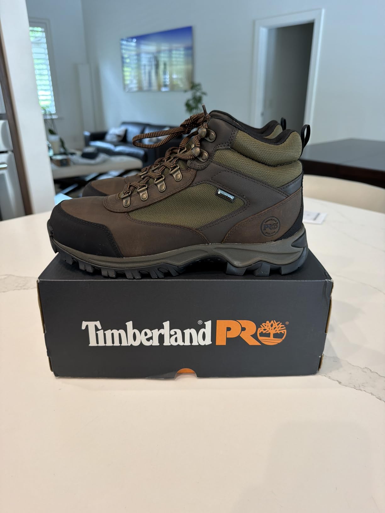 Timberland PRO Men's Keele Ridge Steel Safety Toe Waterproof Industrial Hiking Boot customer photo 1