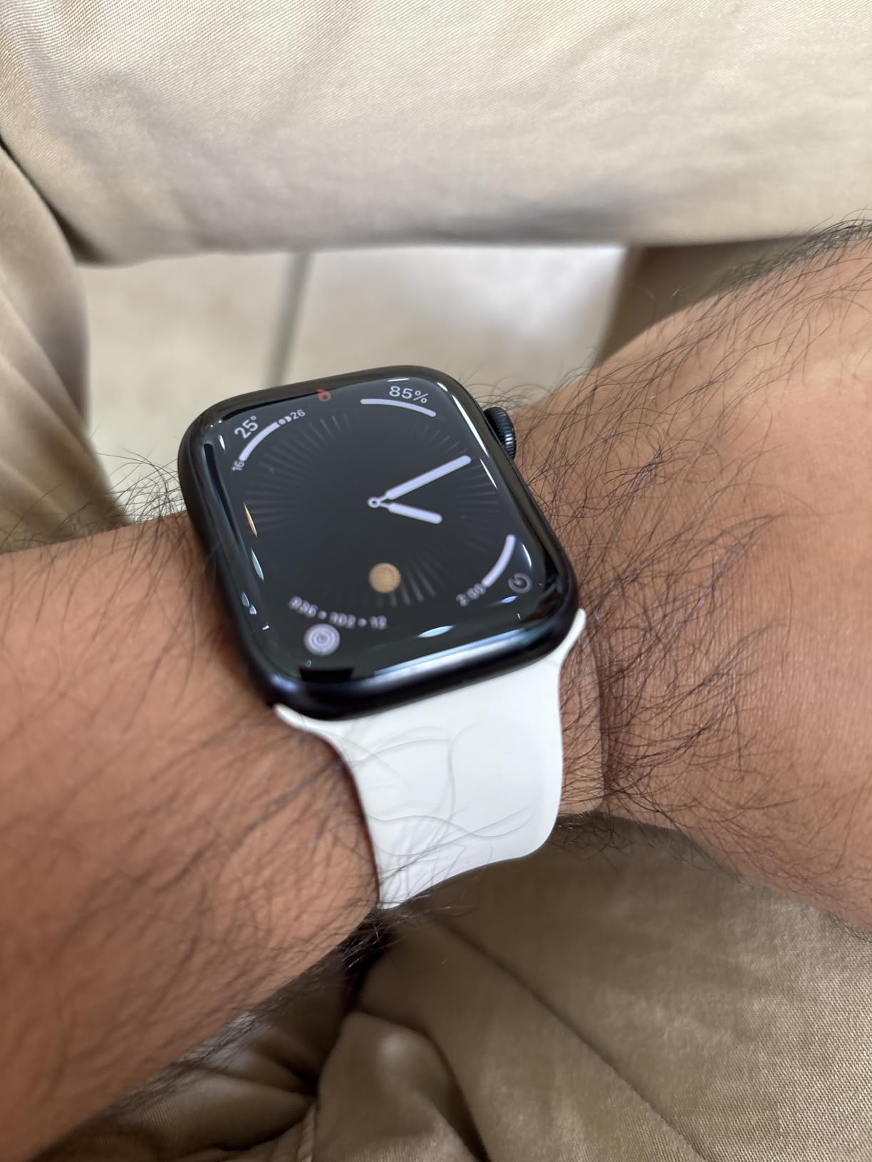 Sport Bands Compatible with Apple Watch Band 42mm 41mm 45mm 49mm 40mm 44mm 38mm 42mm 46mm, Silicone Waterproof Strap for iWatch Series 10 9 8 7 6 5 4 3 2 1 Ultra 2/Ultra SE/SE 2 Women Men customer photo 1
