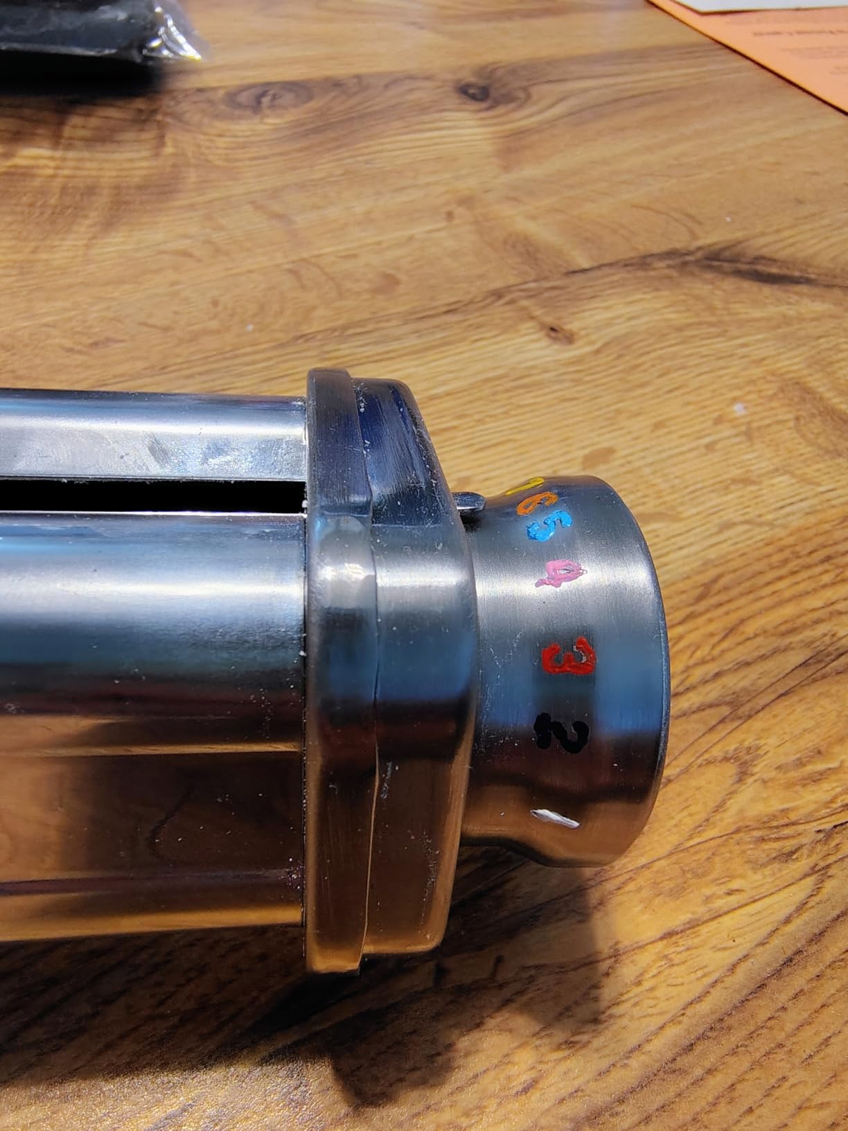 VEVOR Pasta Roller Attachment for KitchenAid Stand Mixer, Stainless Steel Pasta Maker Attachment, Pasta Maker Machine Accessory with 8 Adjustable Thickness Knob, KitchenAid Pasta Attachment by VEVOR customer photo 2