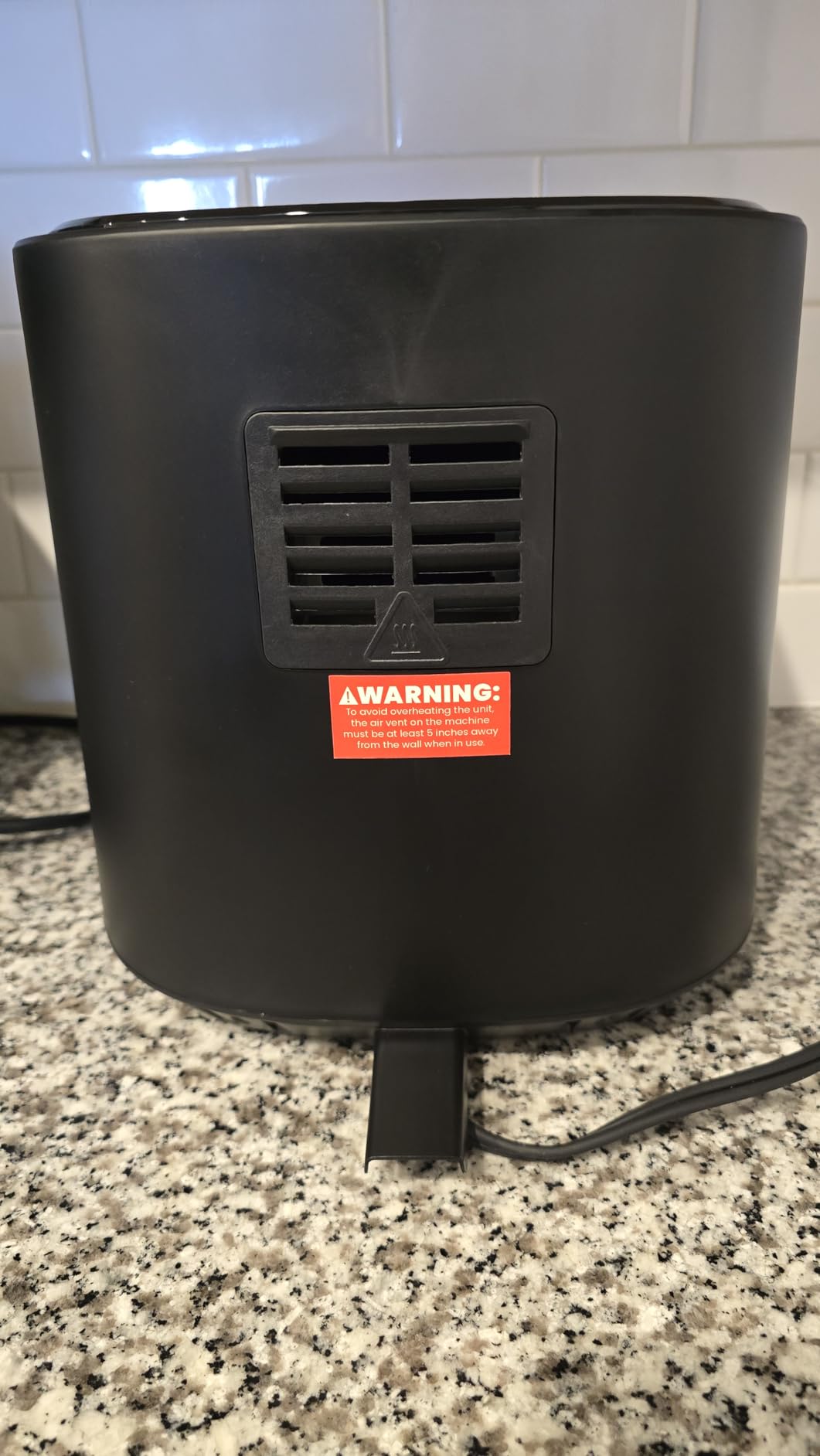 Chefman Air Fryer – 4 QT Compact Airfryer for Quick & Easy Meals in Minutes, Features Hi-Fry Technology for Extra Crisp, Touchscreen Controls with 4 Presets, Nonstick & Dishwasher Safe Basket - Black customer photo 2