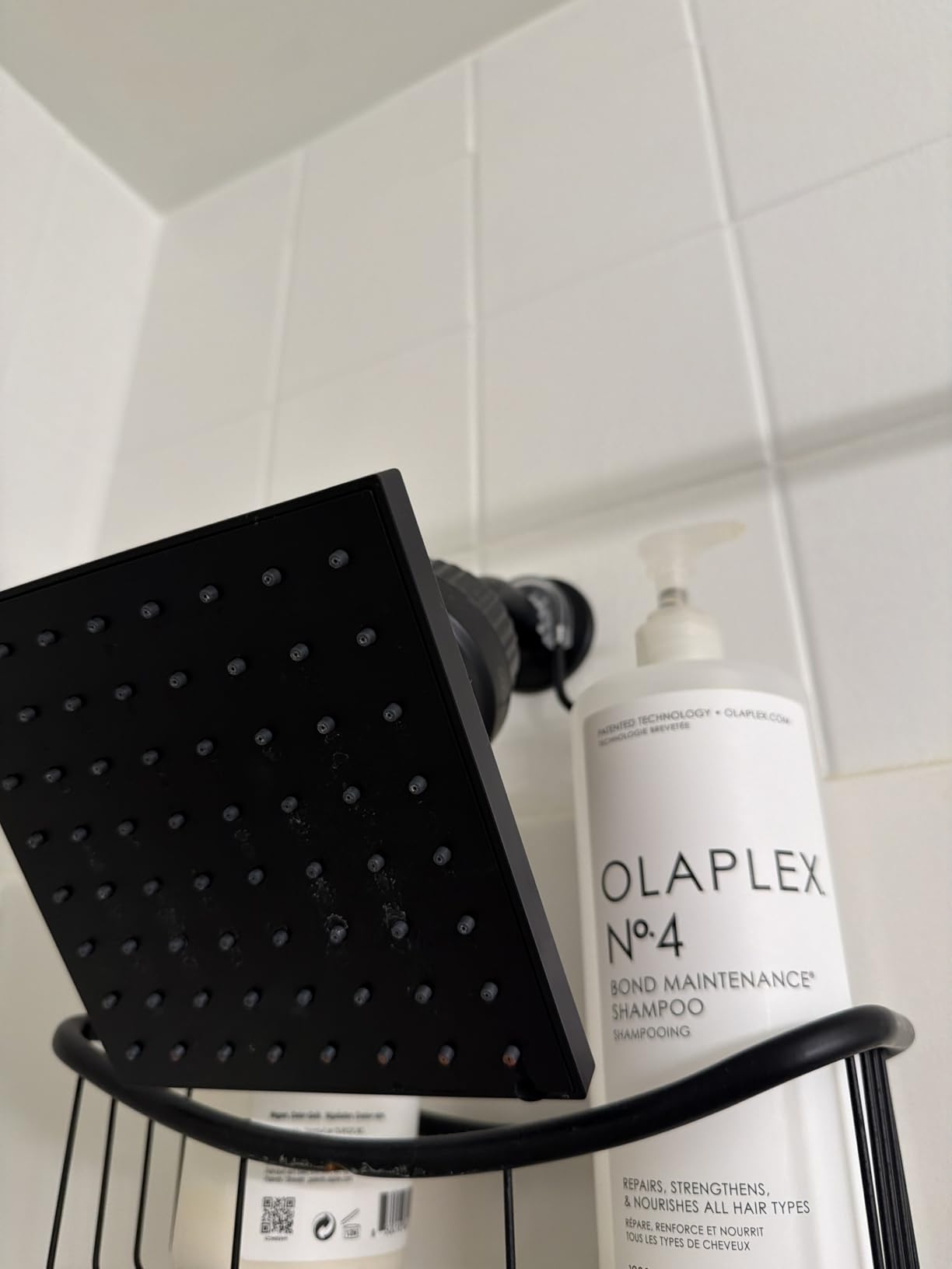 Cobbe High Pressure Filtered Shower Head with Filters for Hard Water Combo | Rain Showerheads with 20 Stage Water Softener for Healthier Skin & Hair Remove Chlorine and Harmful Substances, Matte Black customer photo 1