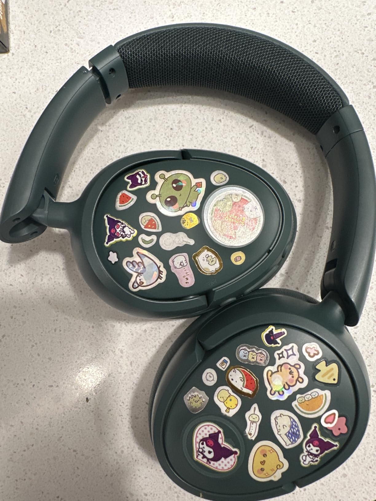 JLab JBuds Lux ANC Wireless Over-Ear Headphones, Graphite customer photo 1