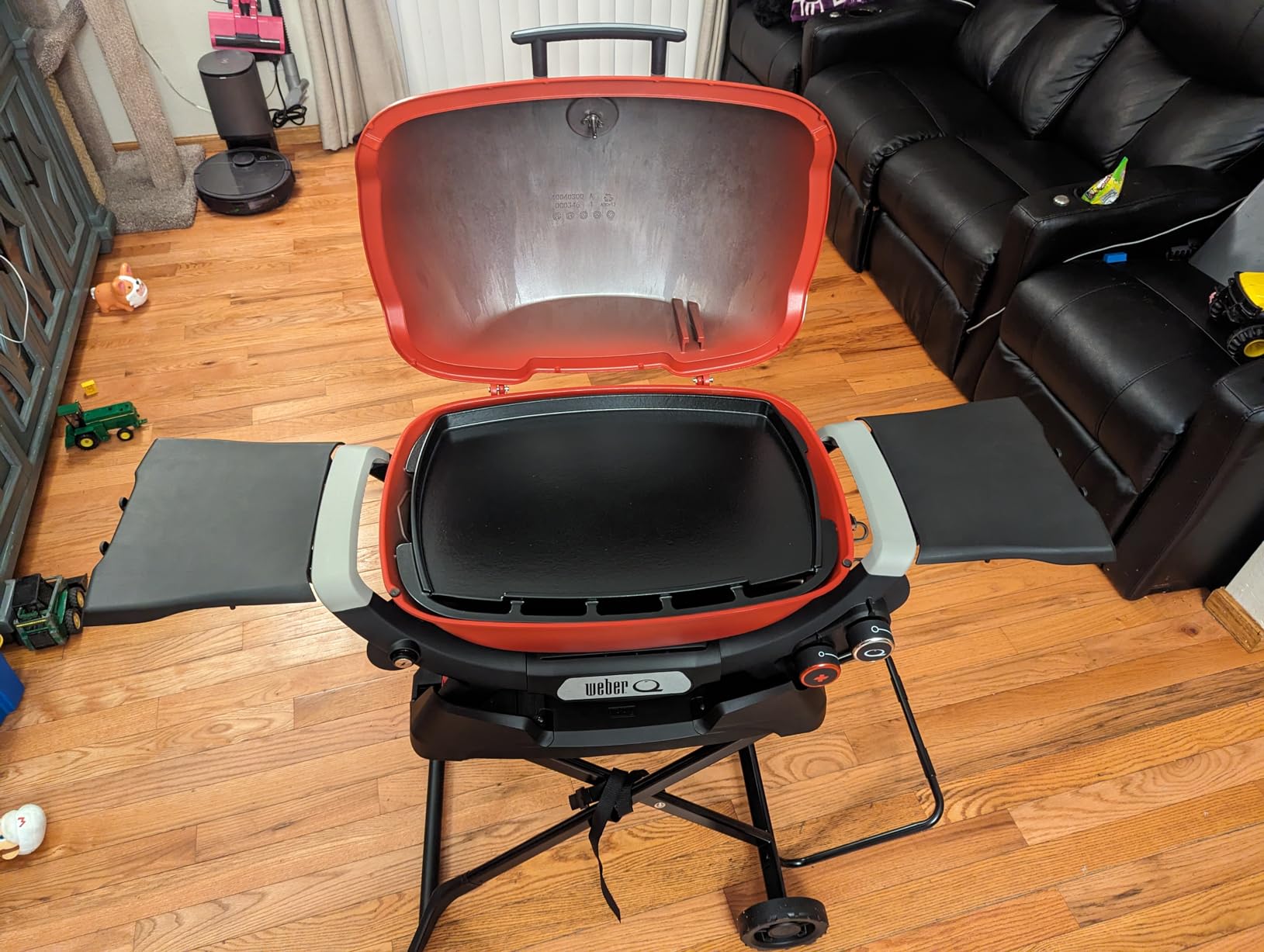 Weber Q 2800N+ Portable Grill, Propane Grill, Charcoal Grey | 250-700F Temp Range with Burner for Searing, Low-Temp Roasting, Camping Grill for Outdoor Cooking, Portable BBQ Grill customer photo 1