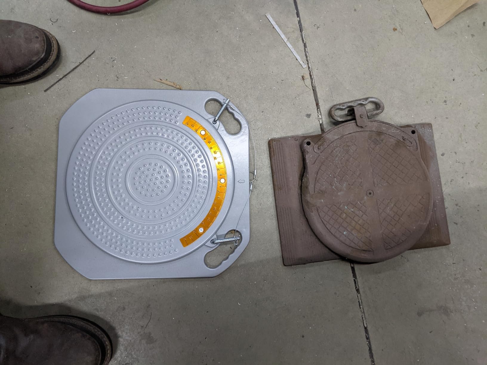 Wheel Alignment Turn Plates 4 Ton Capacity - Low Profile Turnplate System for Home Wheel Alignment Kit customer photo 2