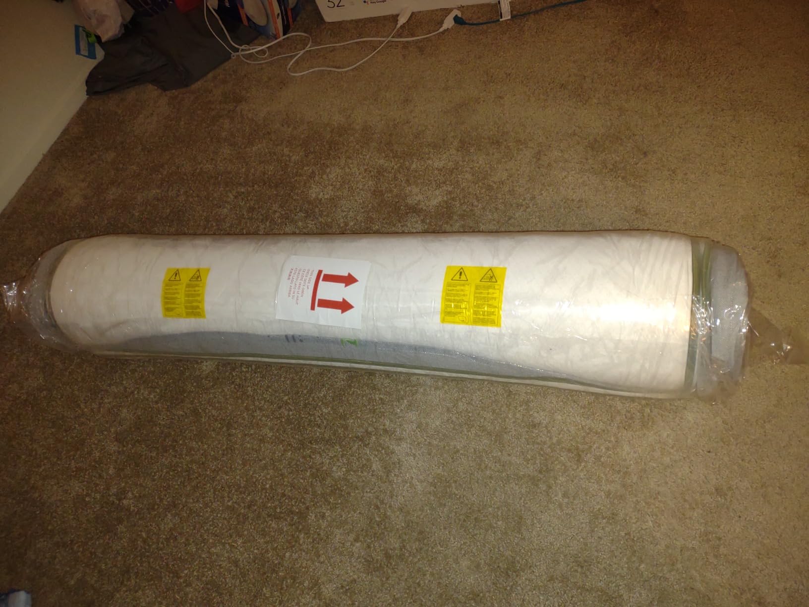 Novilla Queen Mattress, 12 Inch Hybrid Mattress Queen with Comfort Foam|Innerspring Pillow Top Mattresses in a Box, Pressure & Pain Relief, Soft Feel but Supportive, CertiPUR-US customer photo 2