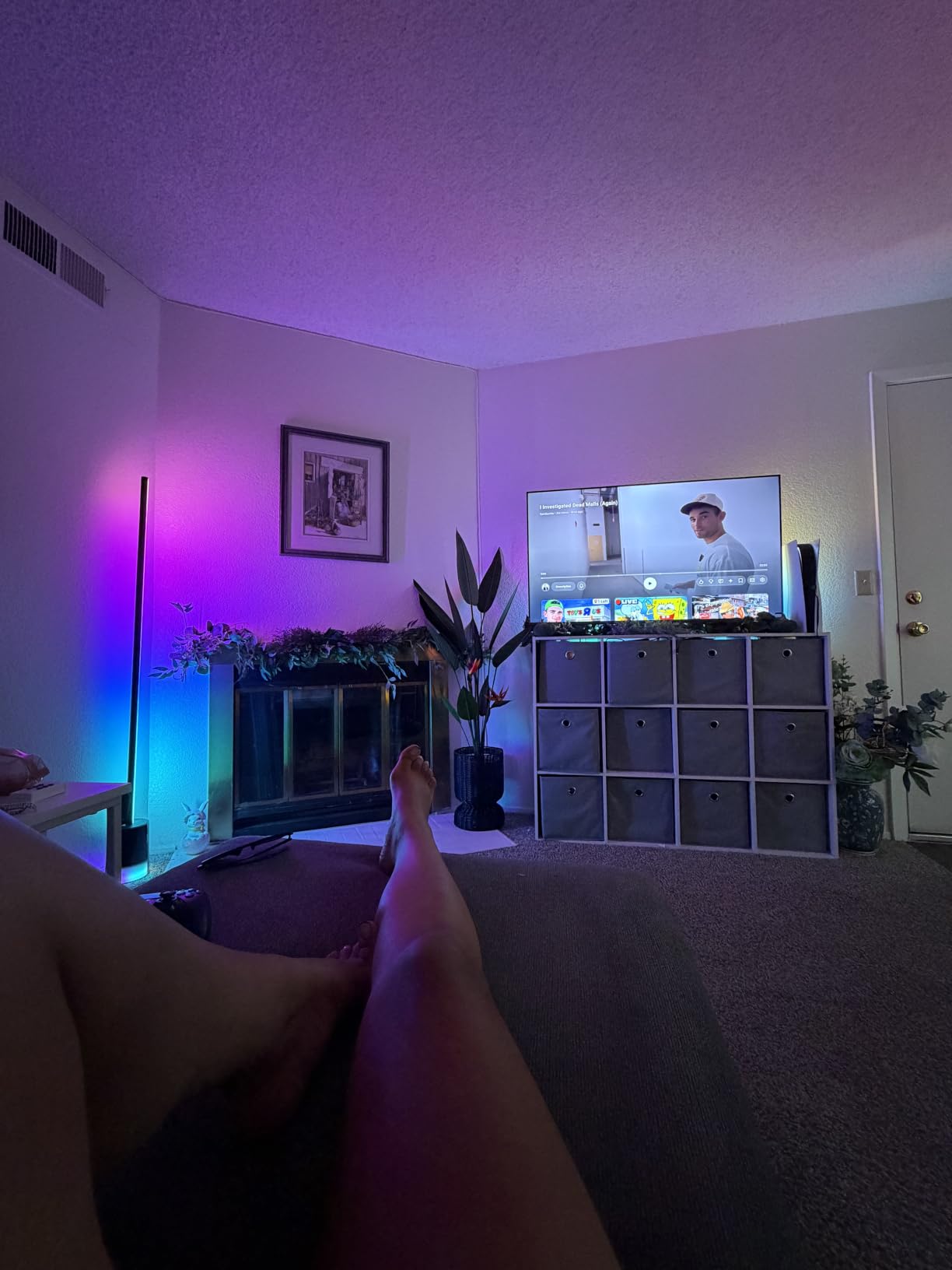 Govee Floor Lamp 2, RGBIC Smart Floor Lamp for Living Room, Bedroom | 1725lm, Warm Cool White LED, 2200K-6500K, Compatible with SmartThings, Matter, Alexa, Music Sync, Scene Modes, Black(1 Pack) customer photo 1