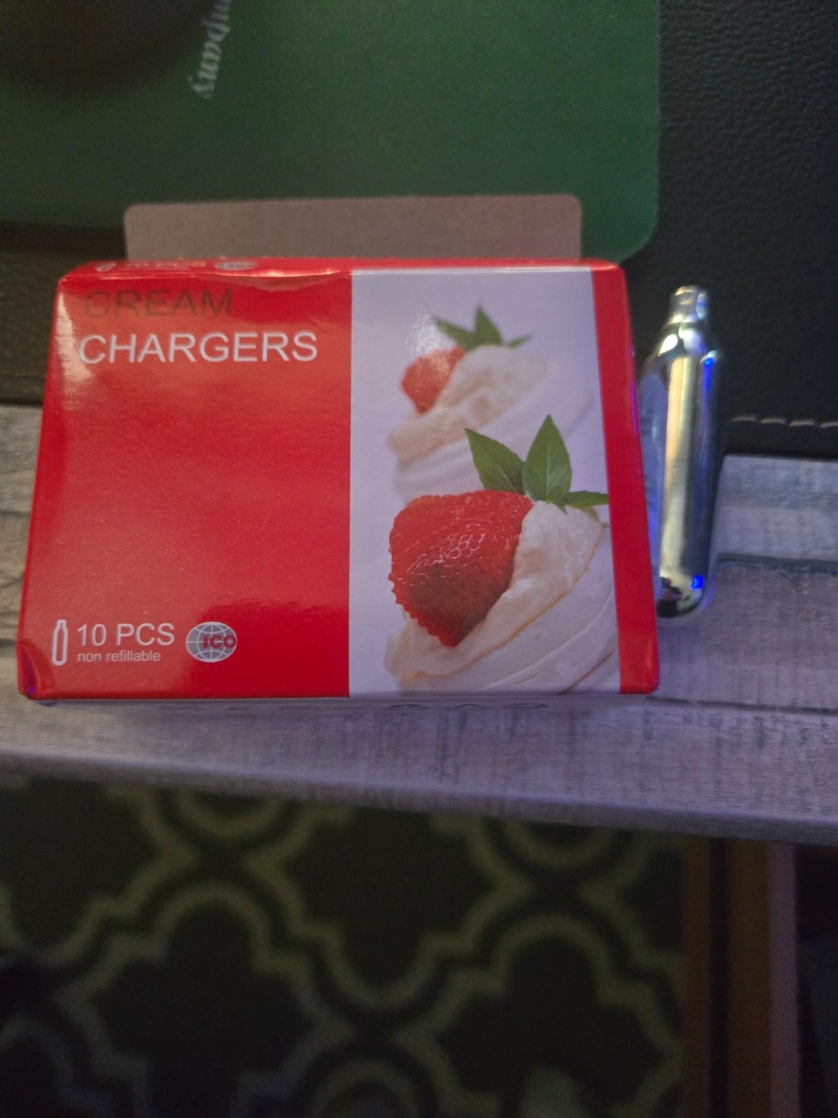 Whipped Cream Charger (10 Count) 8g N2O, Nitrous Oxide Cartridges | N20 Whipped Cream Chargers for Whipped Cream Dispenser, Compatible with Standard Whip Cream Maker for Culinary Use customer photo 1