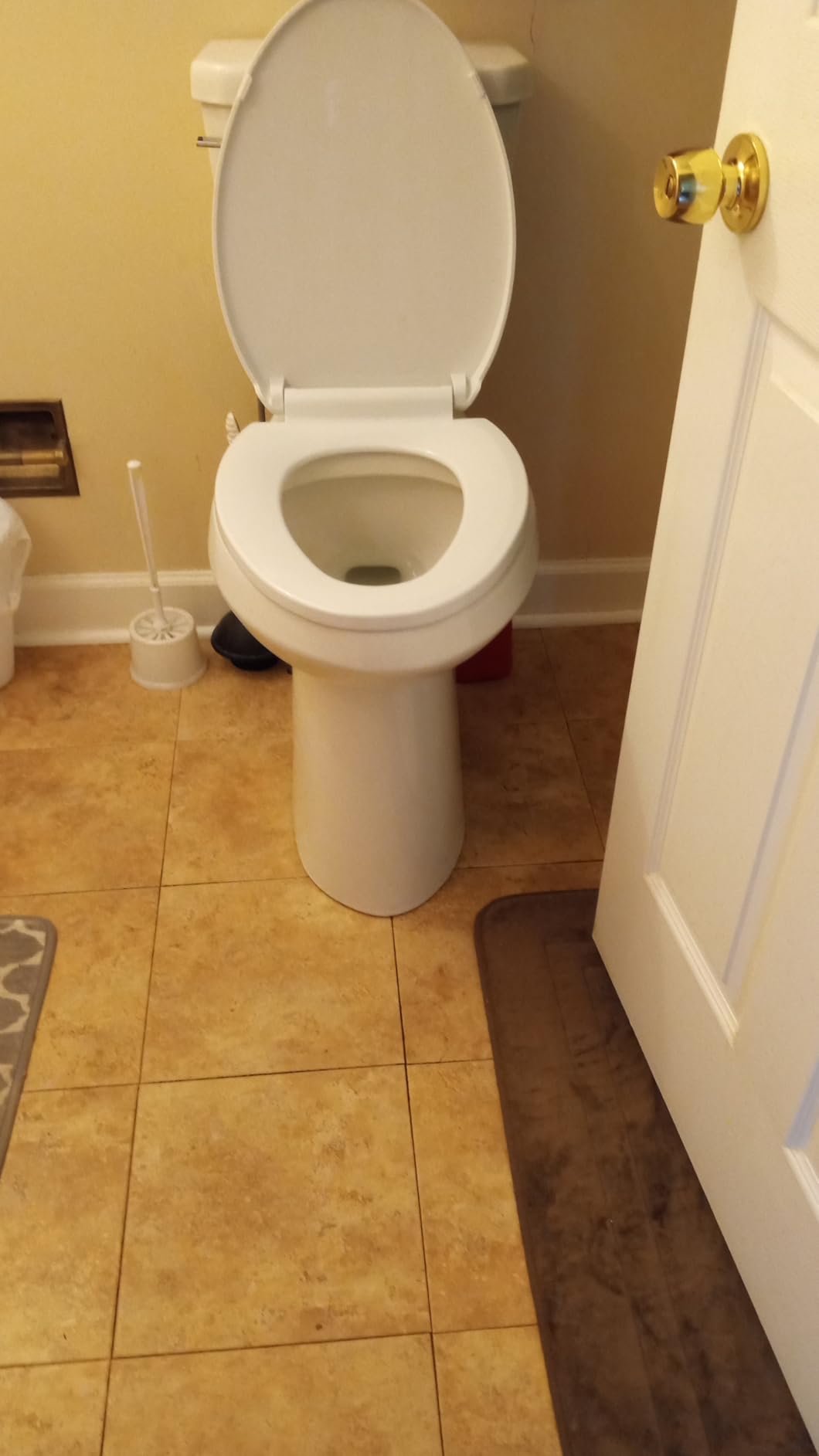 Simple Project 21 Inch High Tall Toilet for Seniors & Tall Person,1.28GPF | Elongated Comfort Seat, 1.28 Gpf Powerful Single Flush Extra Tall Toilet, 12 Inch Rough In Bathrooms Comfort Height Toilet customer photo 2